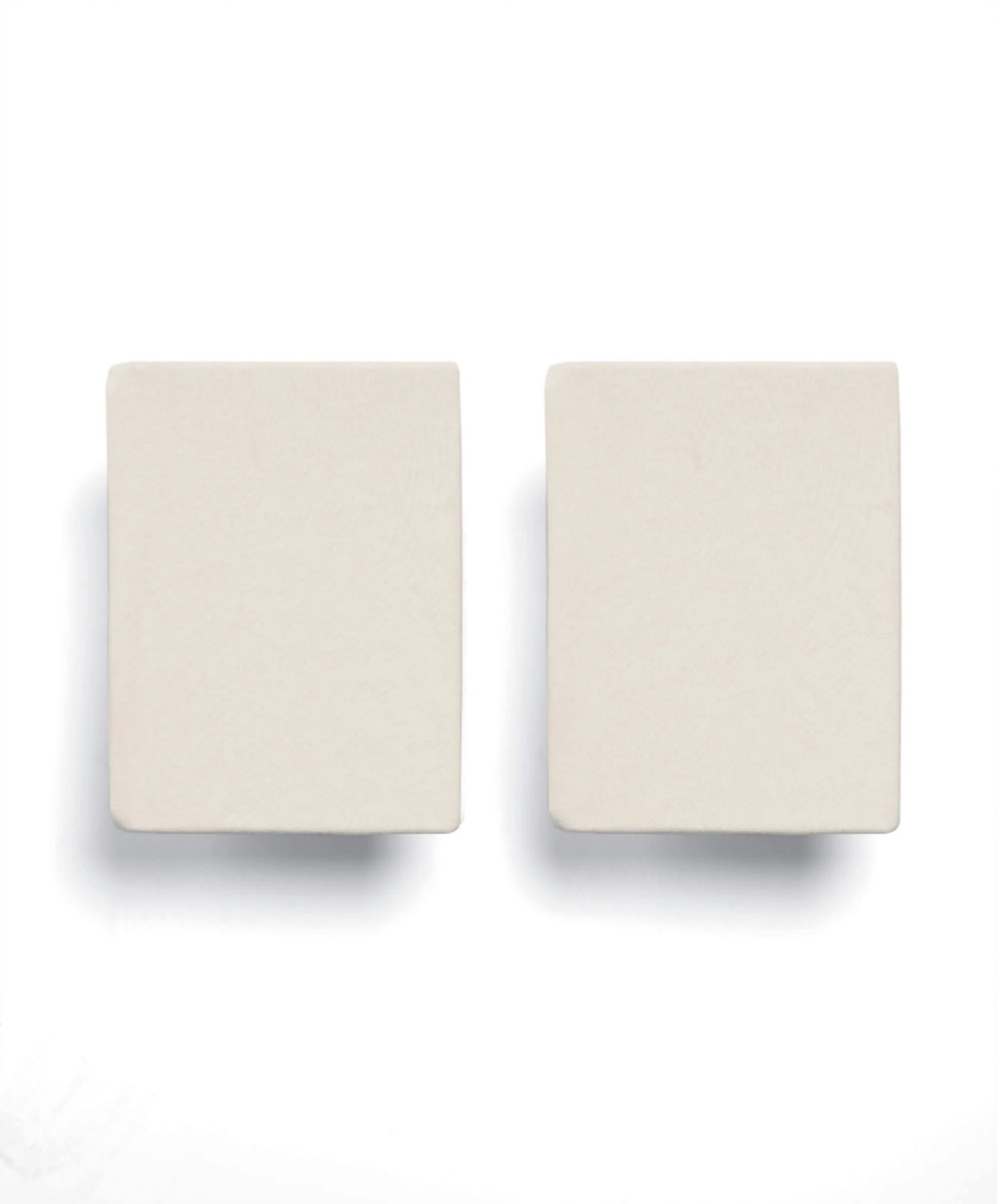 Cotton Essentials Cotbed Fitted Sheets (2 pack) - Cream - Image 8