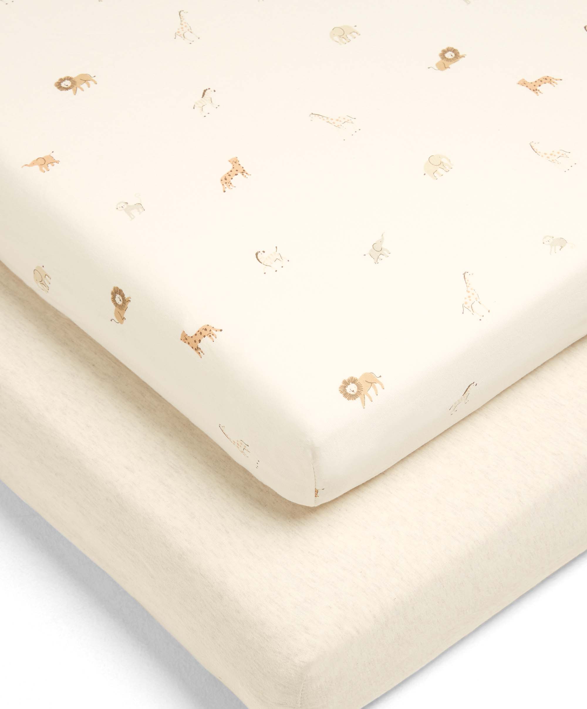 Cotbed Fitted Sheets (Pack of 2) - Born To Be Wild - Image 2