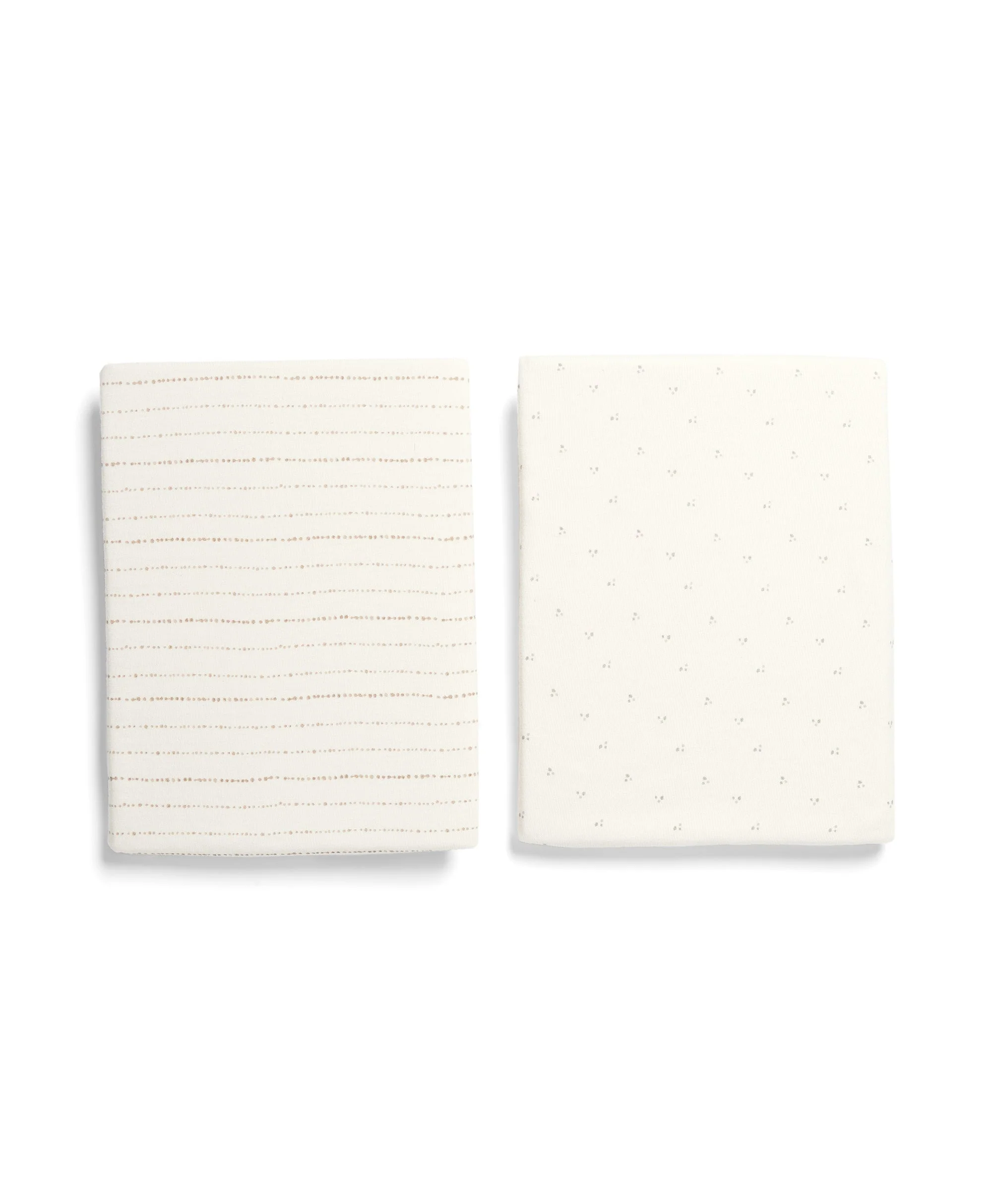 2 Pack Lua Bedside Crib Sheets - Oatmeal - Image 6