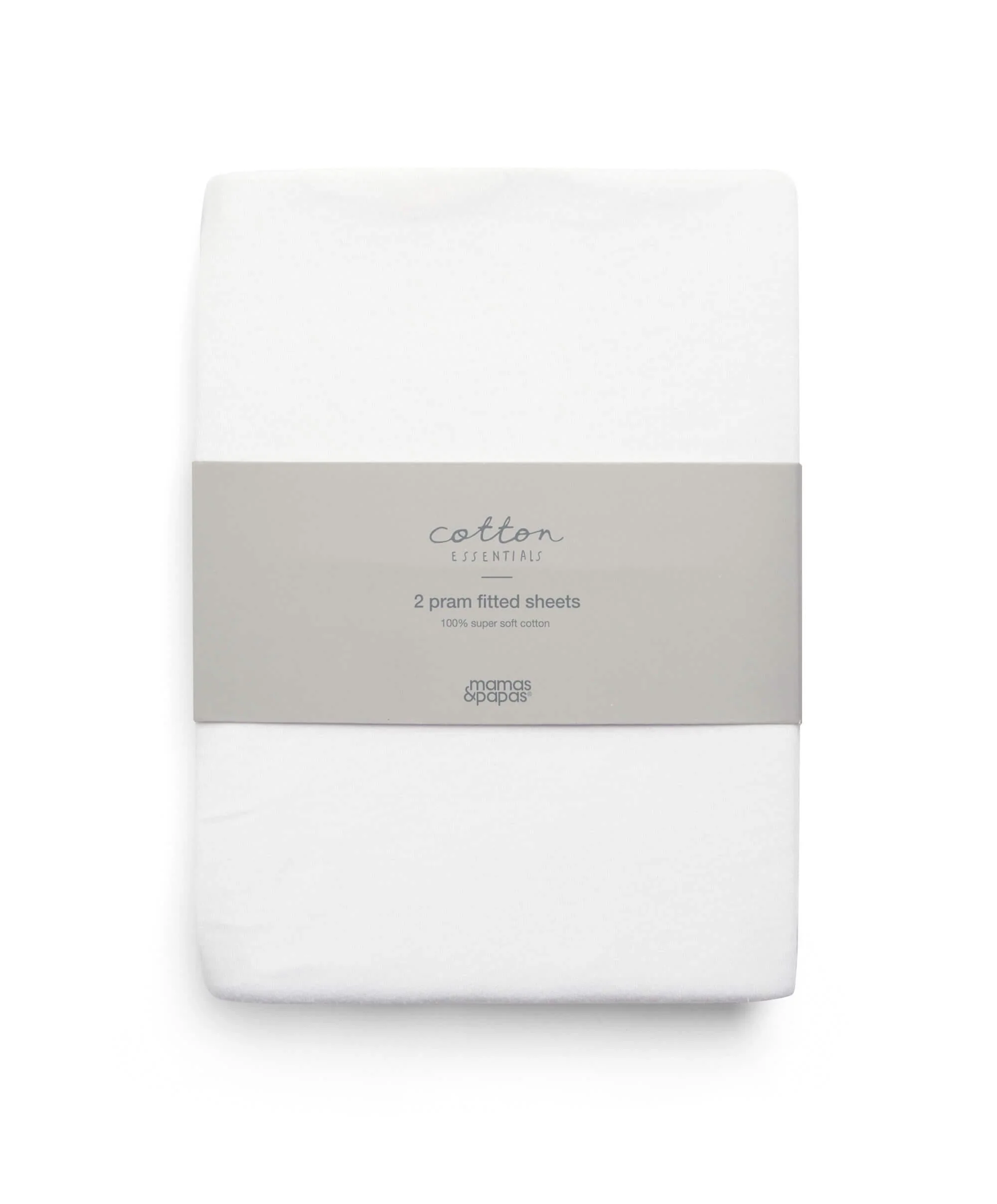 Carrycot/Large Moses Fitted Sheets (2 pack) - Image 2