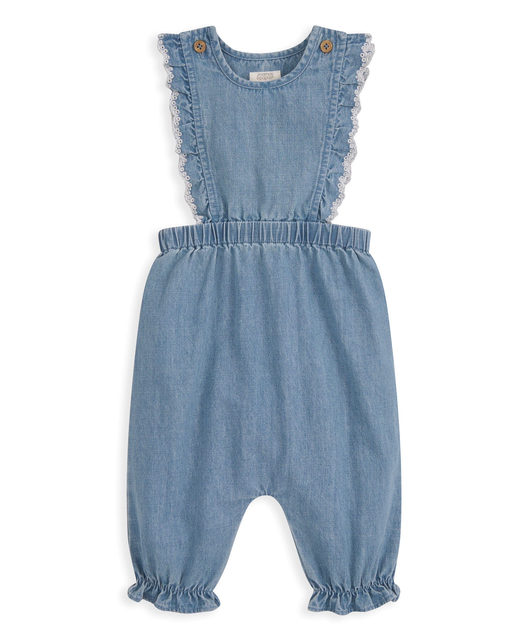 Chambray Dungarees and Bodysuit - Image 2