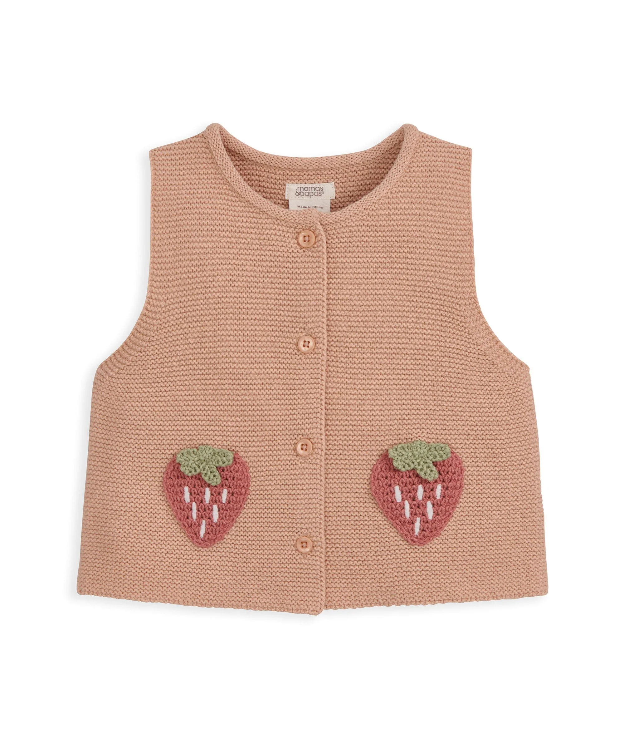 Knitted Waistcoat and Denim Trousers - Image 2
