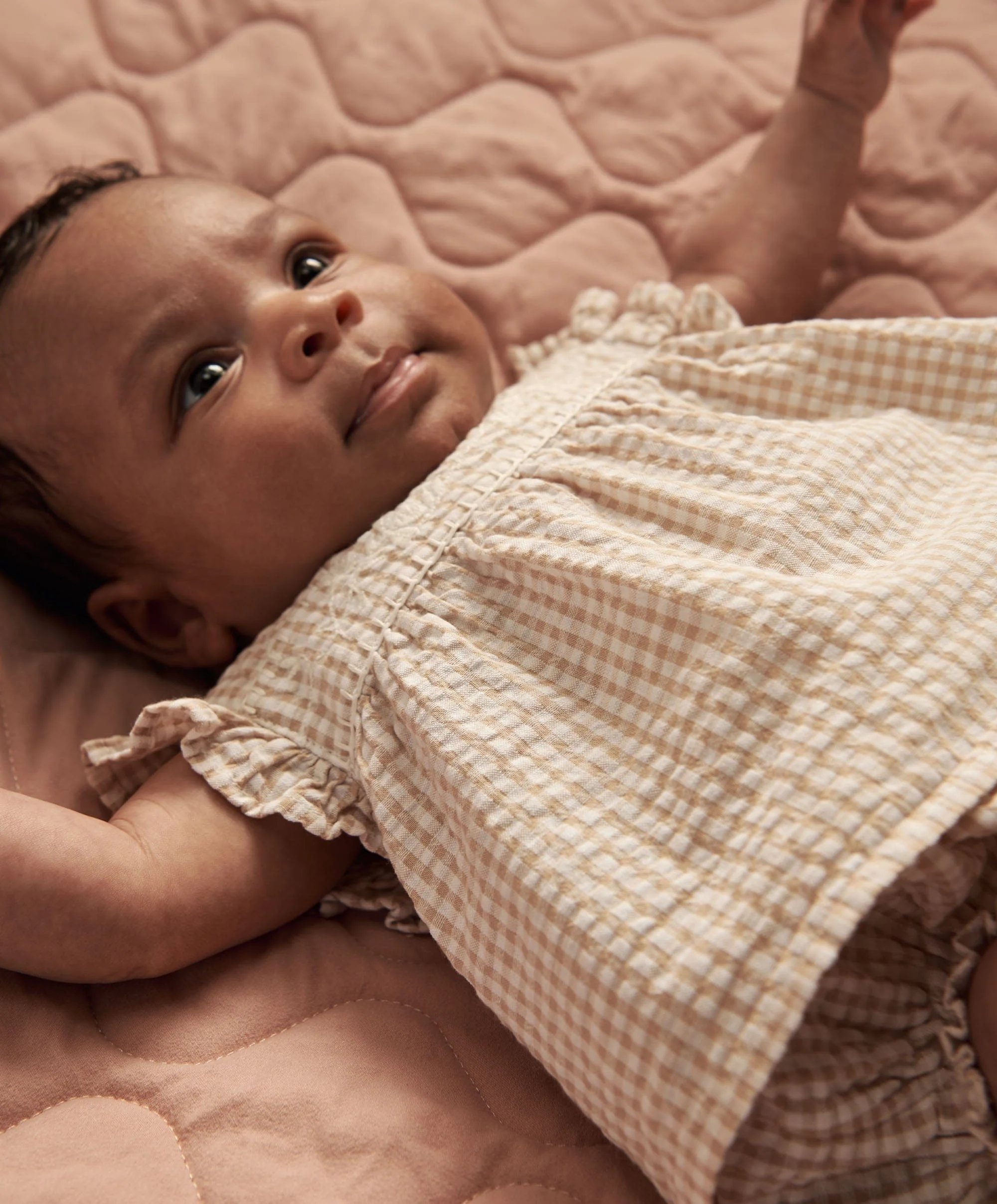 Pink Gingham Blouse & Bloomers - Image 4