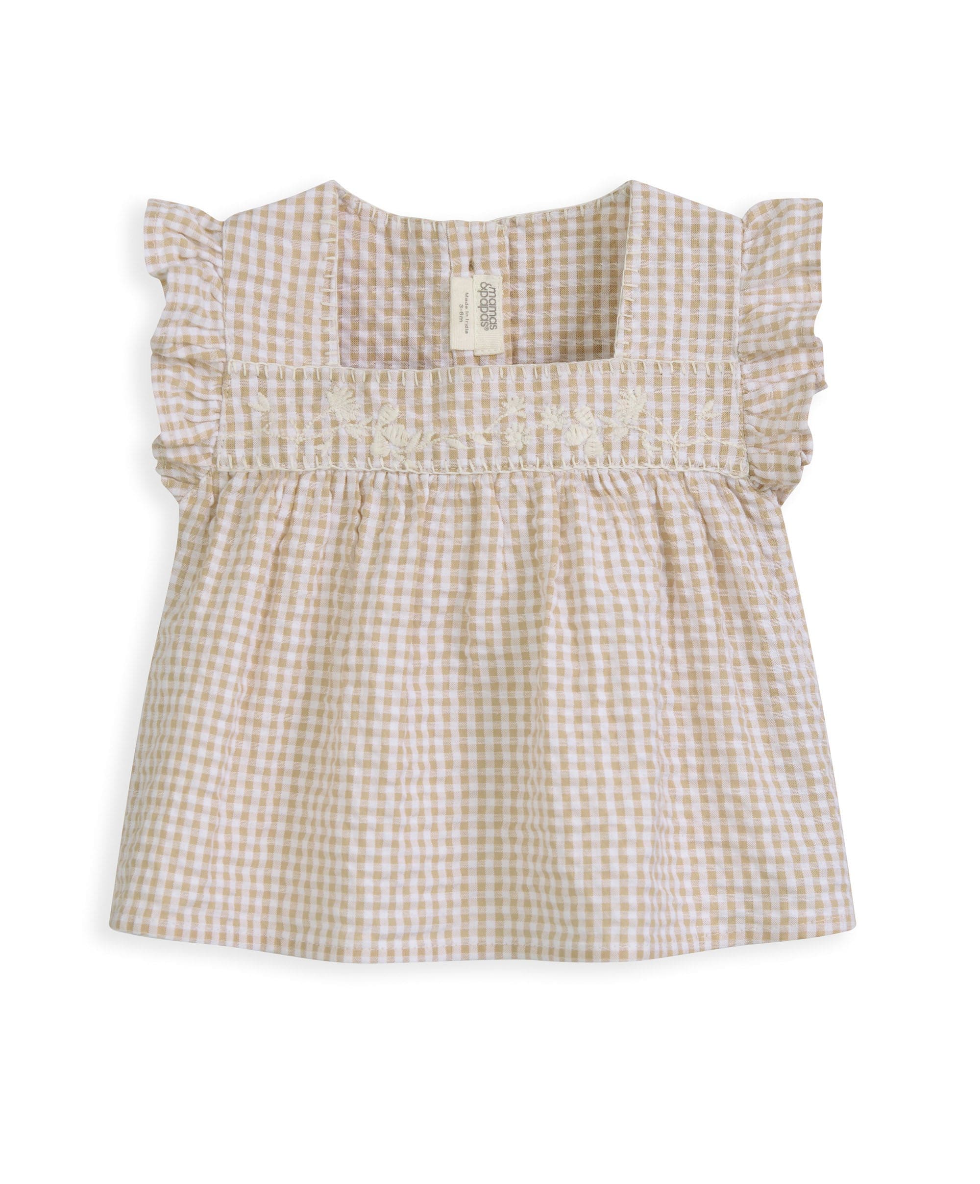 Pink Gingham Blouse & Bloomers - Image 5