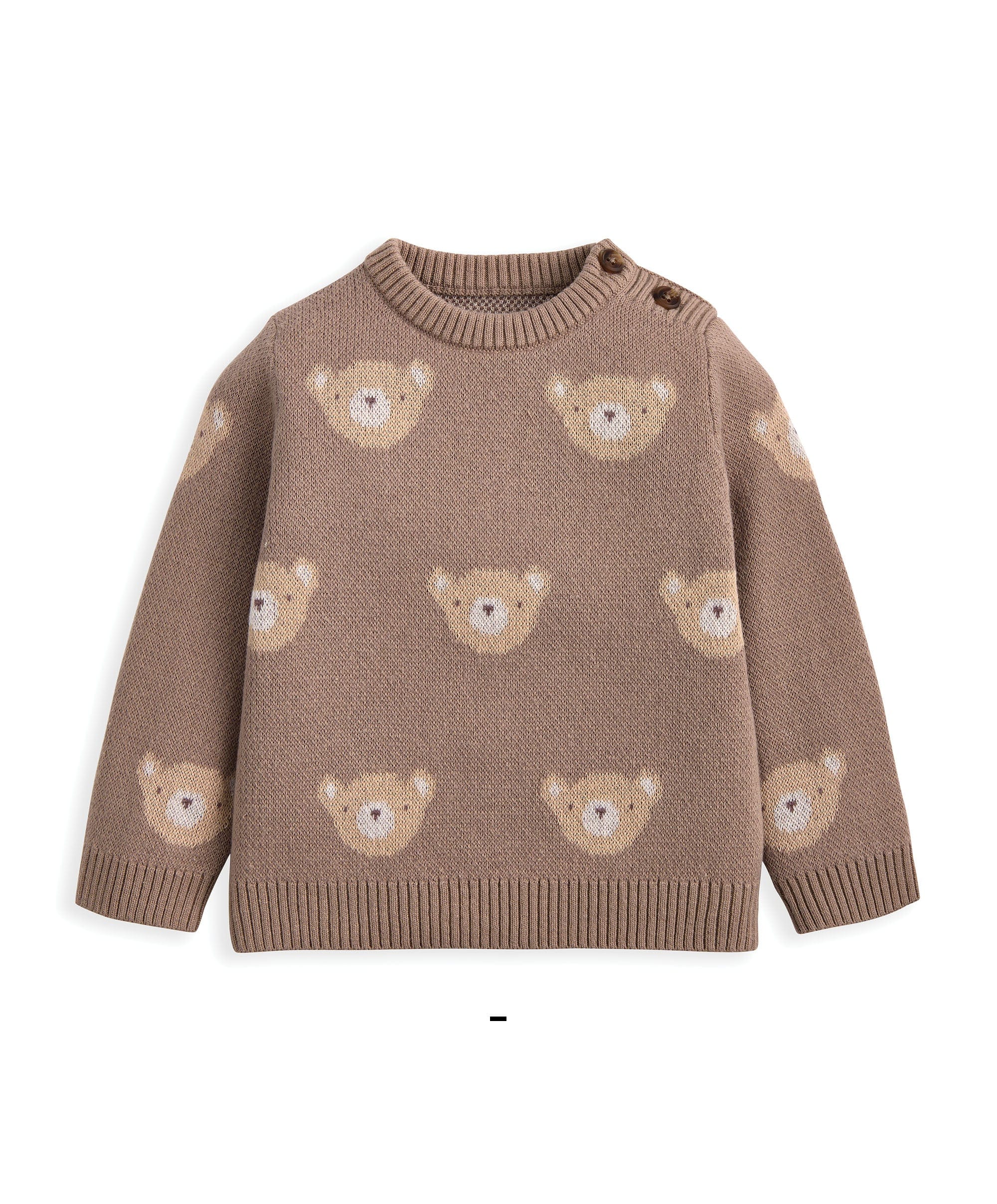 Bear Jacquard Knit Set (2 Pieces) - Image 5