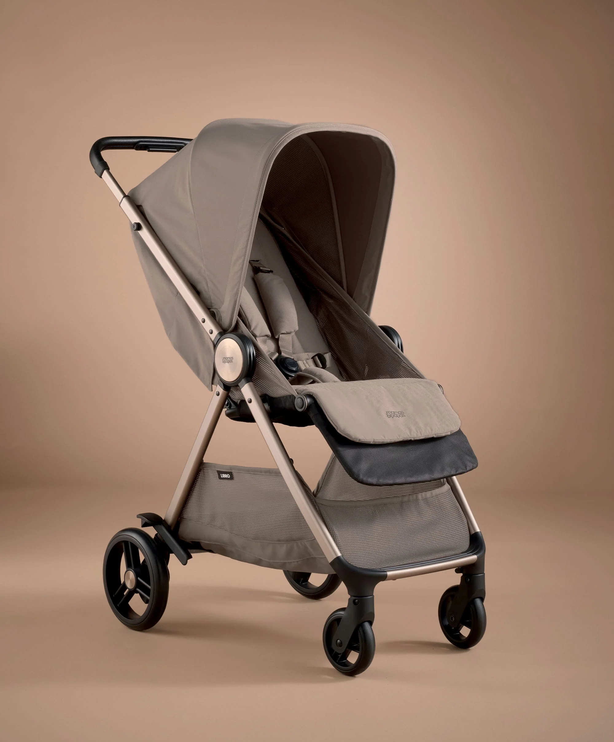 Libro Stroller Bundle with Footmuff - Oyster - Image 2