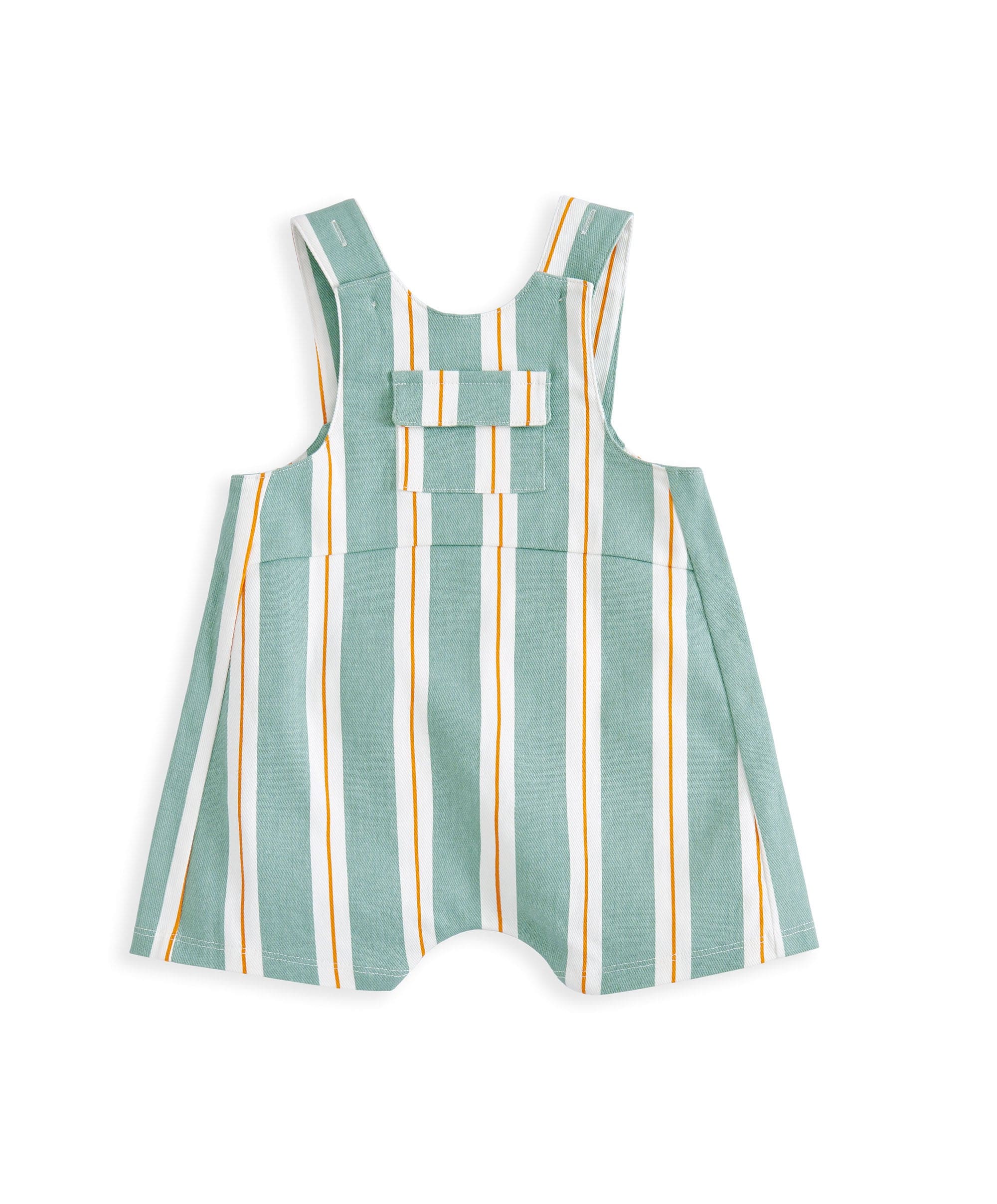 Striped Short Dungarees and T-shirt - Image 3
