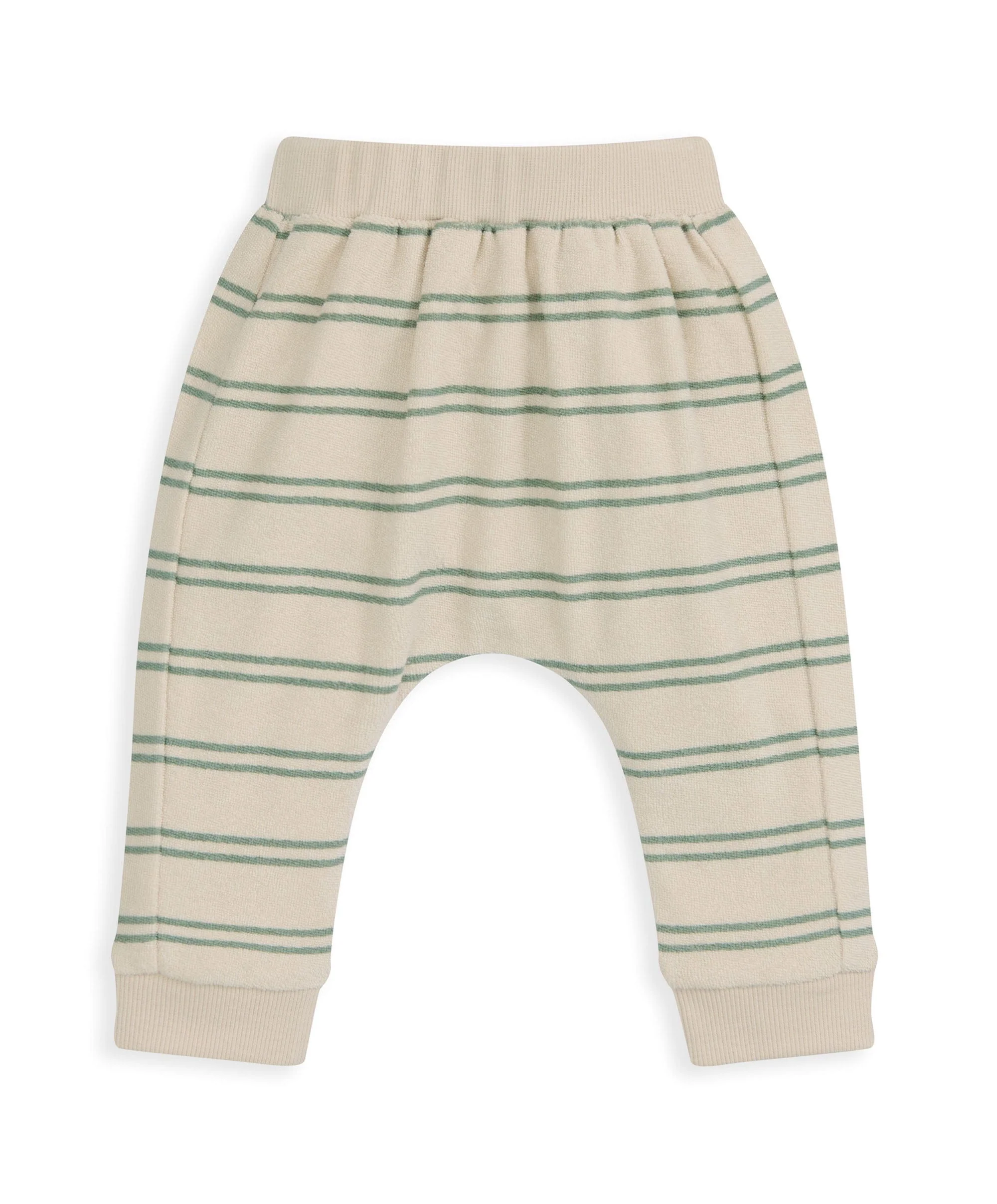 Striped Terry Towelling T-Shirt & Joggers Set - Image 5