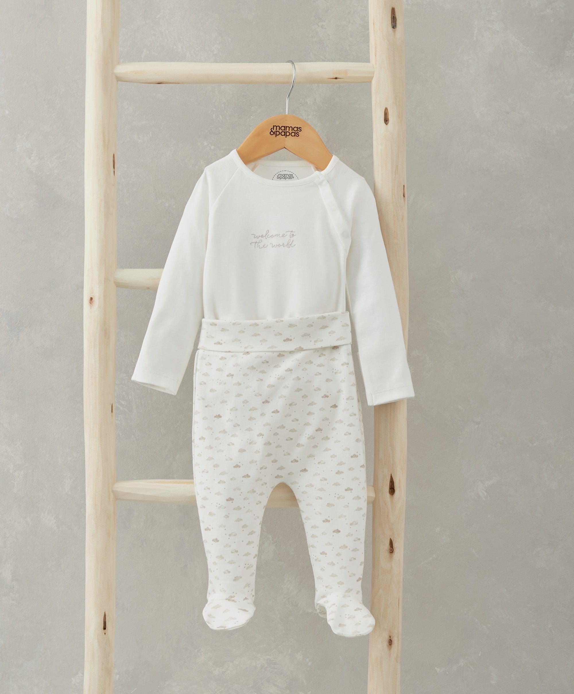 Welcome to the World Top & Cloud Legging Set (2 Piece) - Image 5