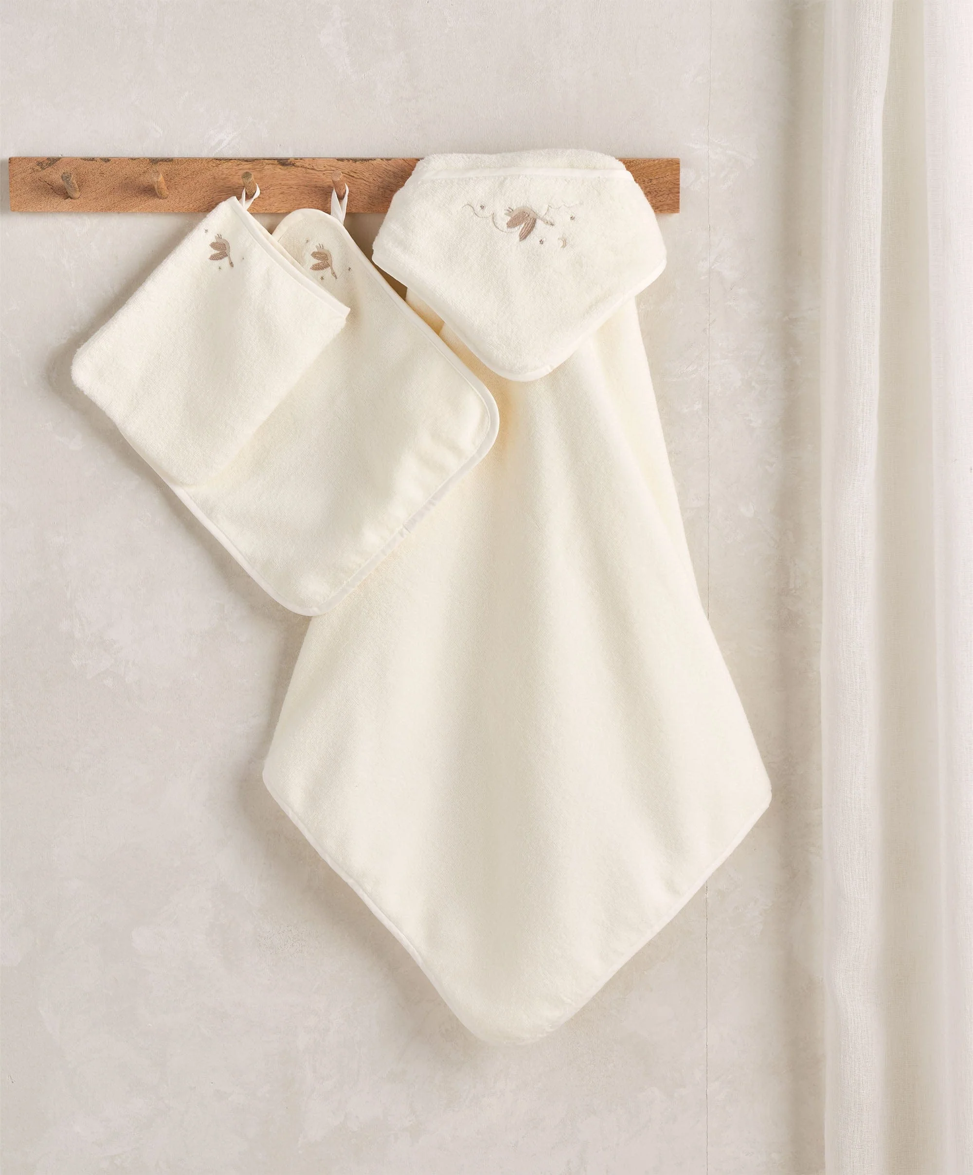 Baby Towelling Set (3 Pack) - Welcome to the World Duckling