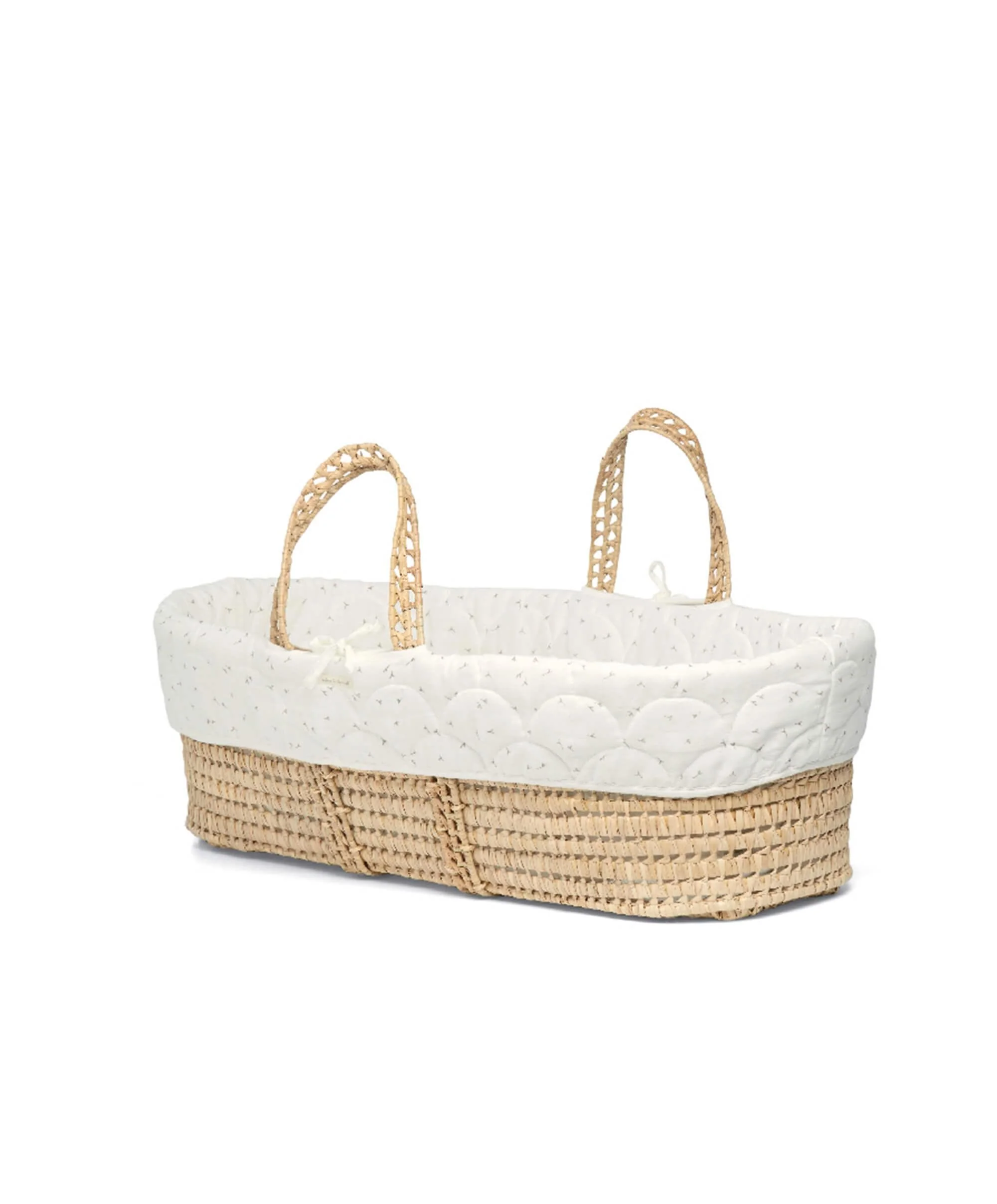 Newborn Swaddle and Moses Basket Bundle (3 Pieces) - Seedling - Image 2