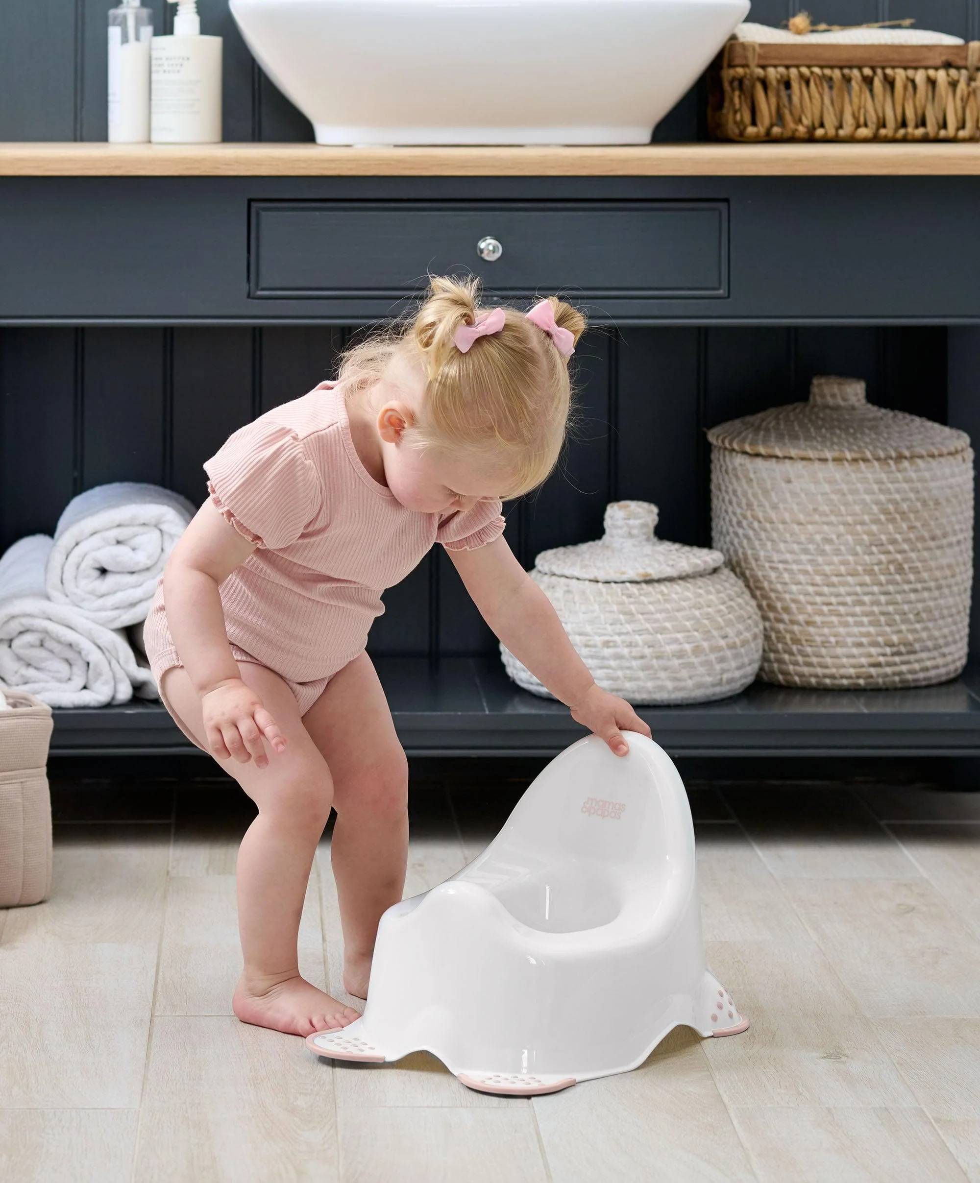 Toilet Training Essentials Bundle (3 Pieces) - Blossom Pink - Image 2