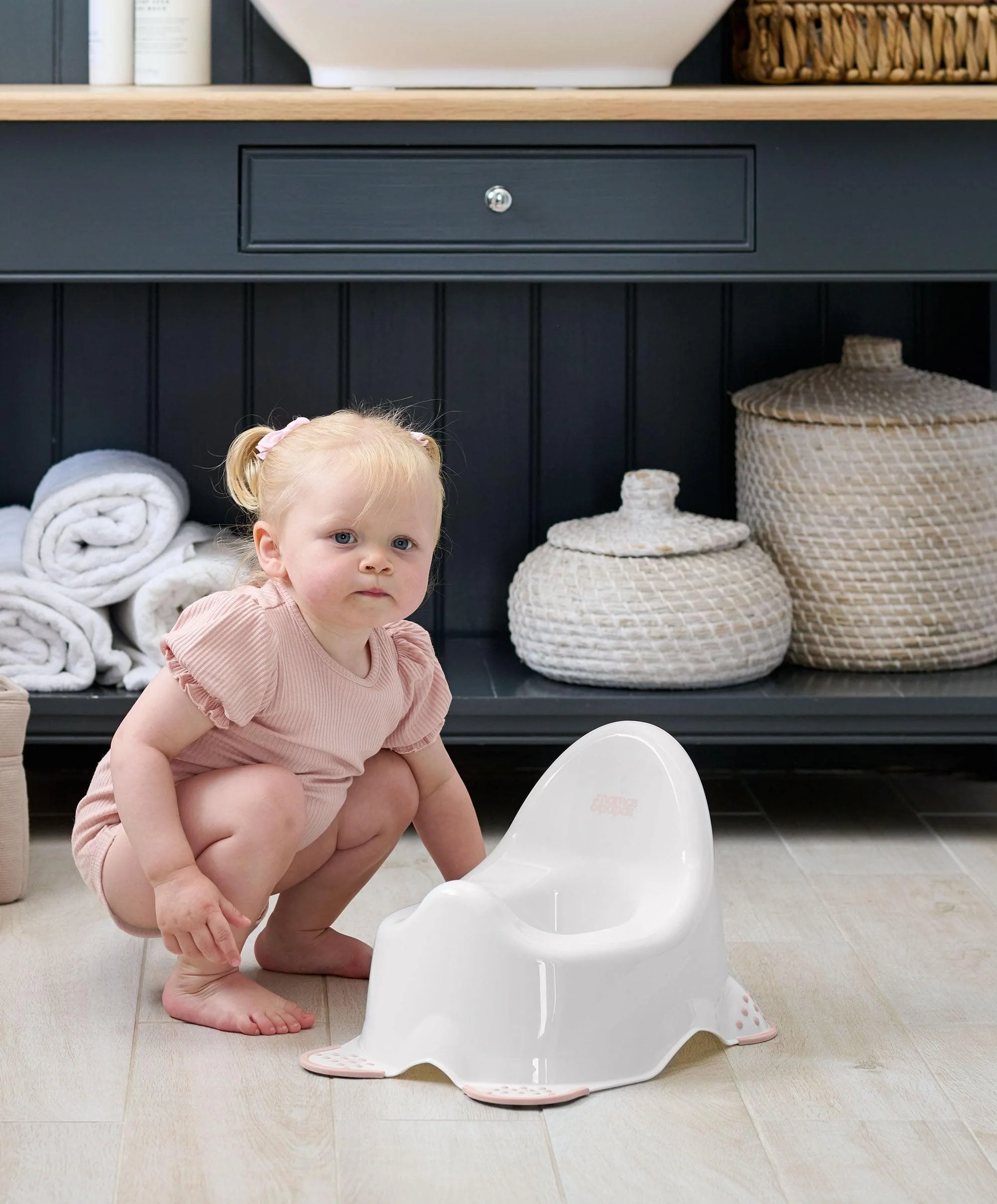 Toilet Training Essentials Bundle (3 Pieces) - Blossom Pink - Image 4