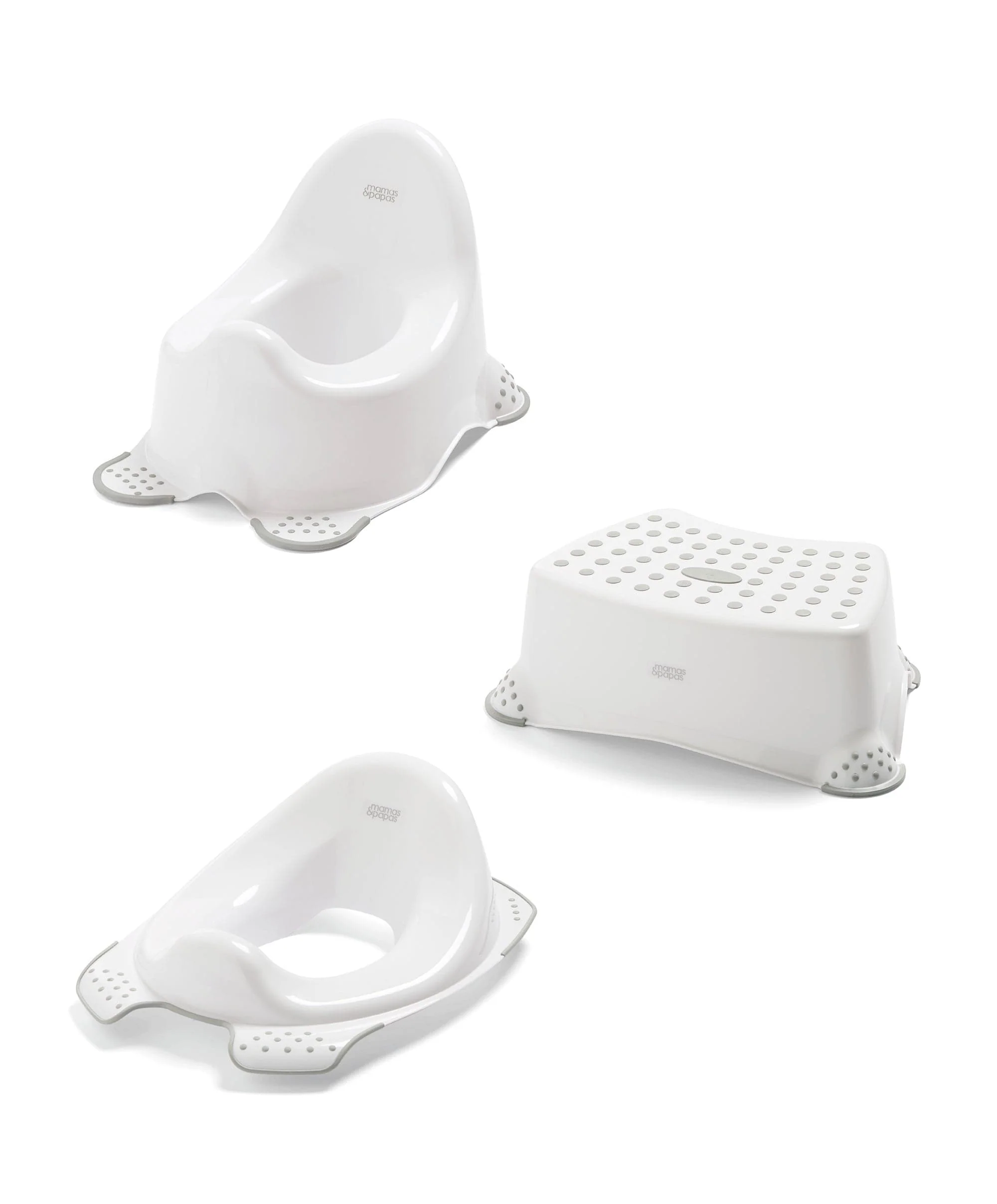 Toilet Training Essentials Bundle (3 Pieces) - Pebble Grey