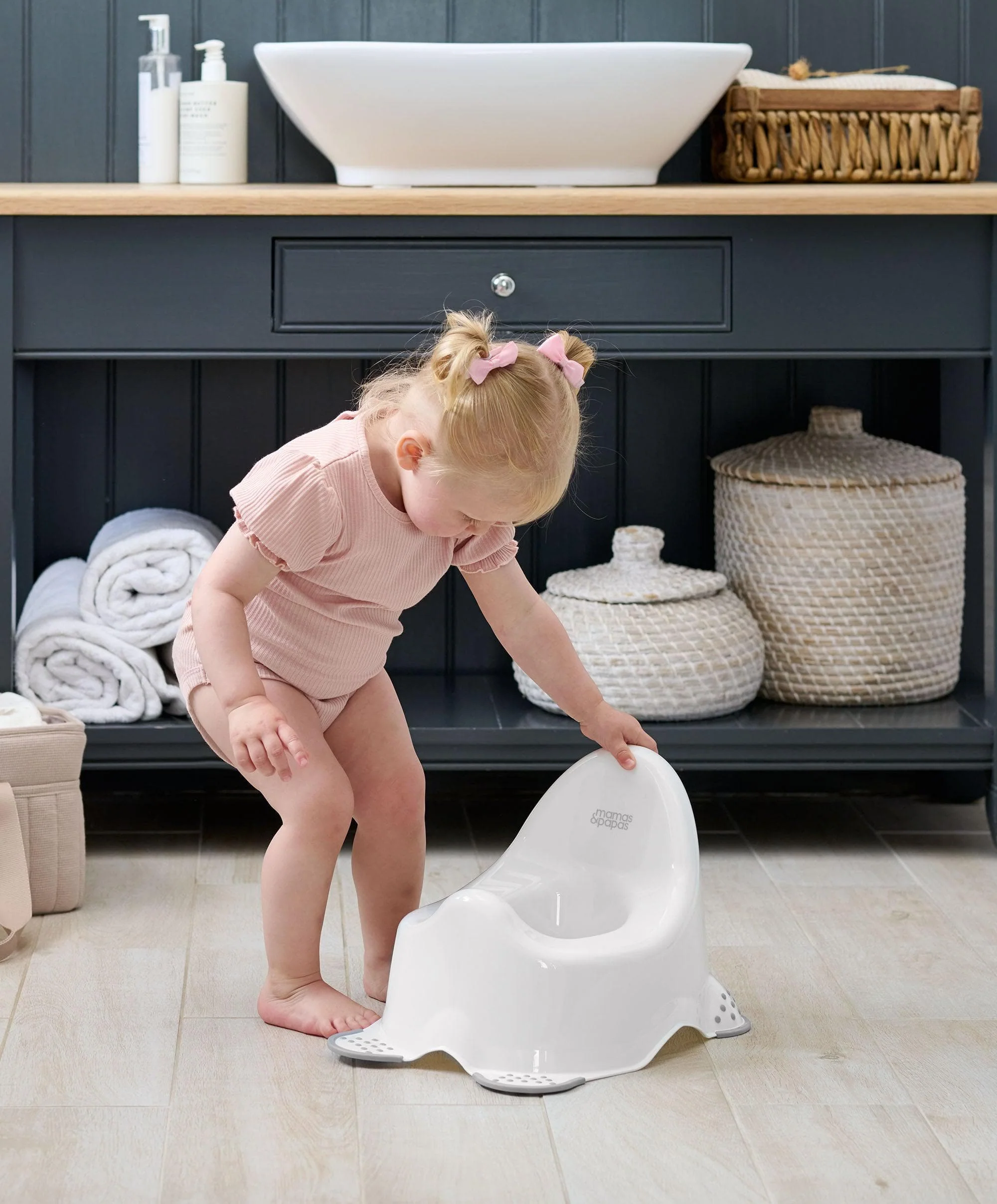 Toilet Training Essentials Bundle (3 Pieces) - Pebble Grey - Image 3