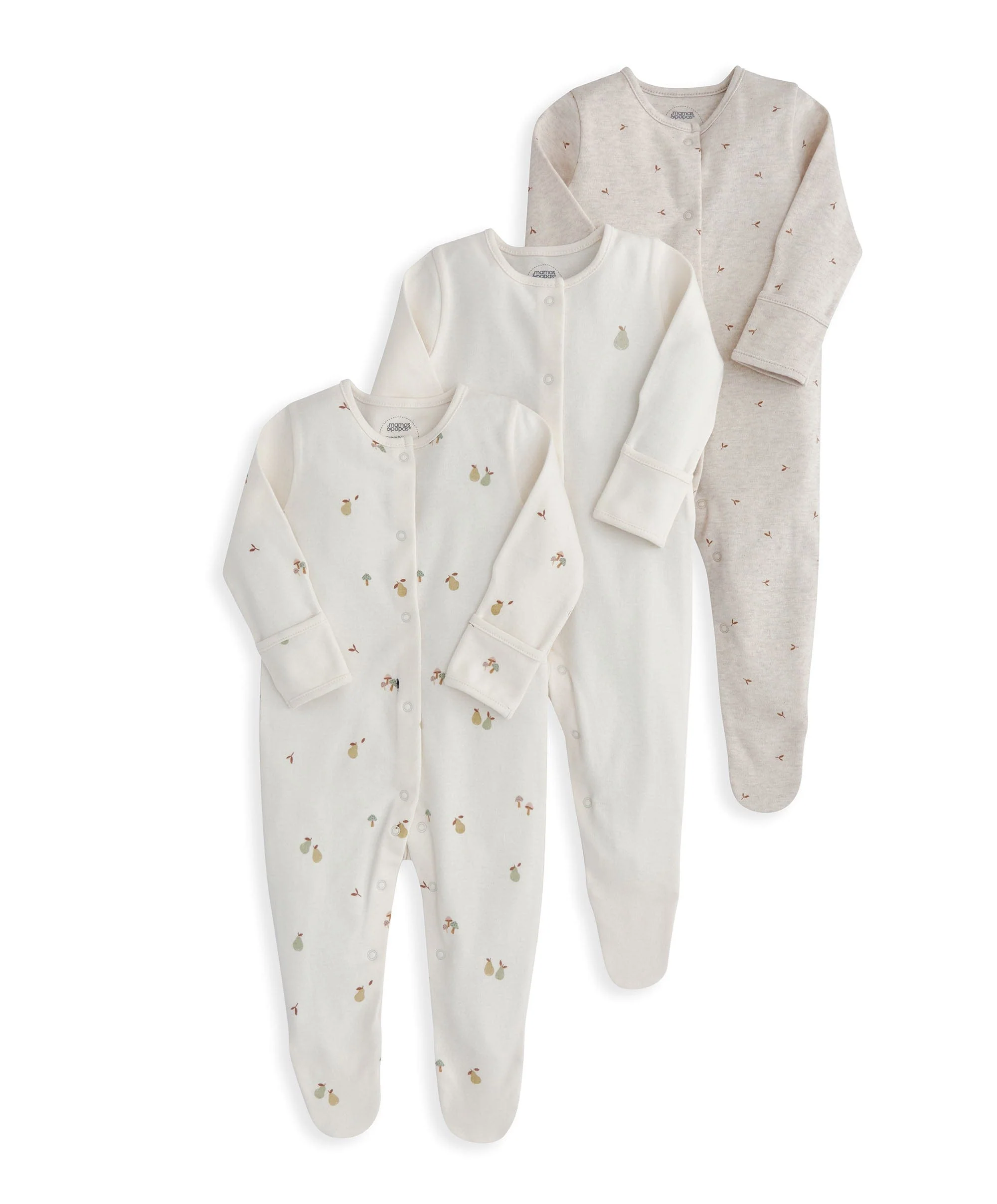 Pears Sleepsuits (Pack of 3) - Image 2