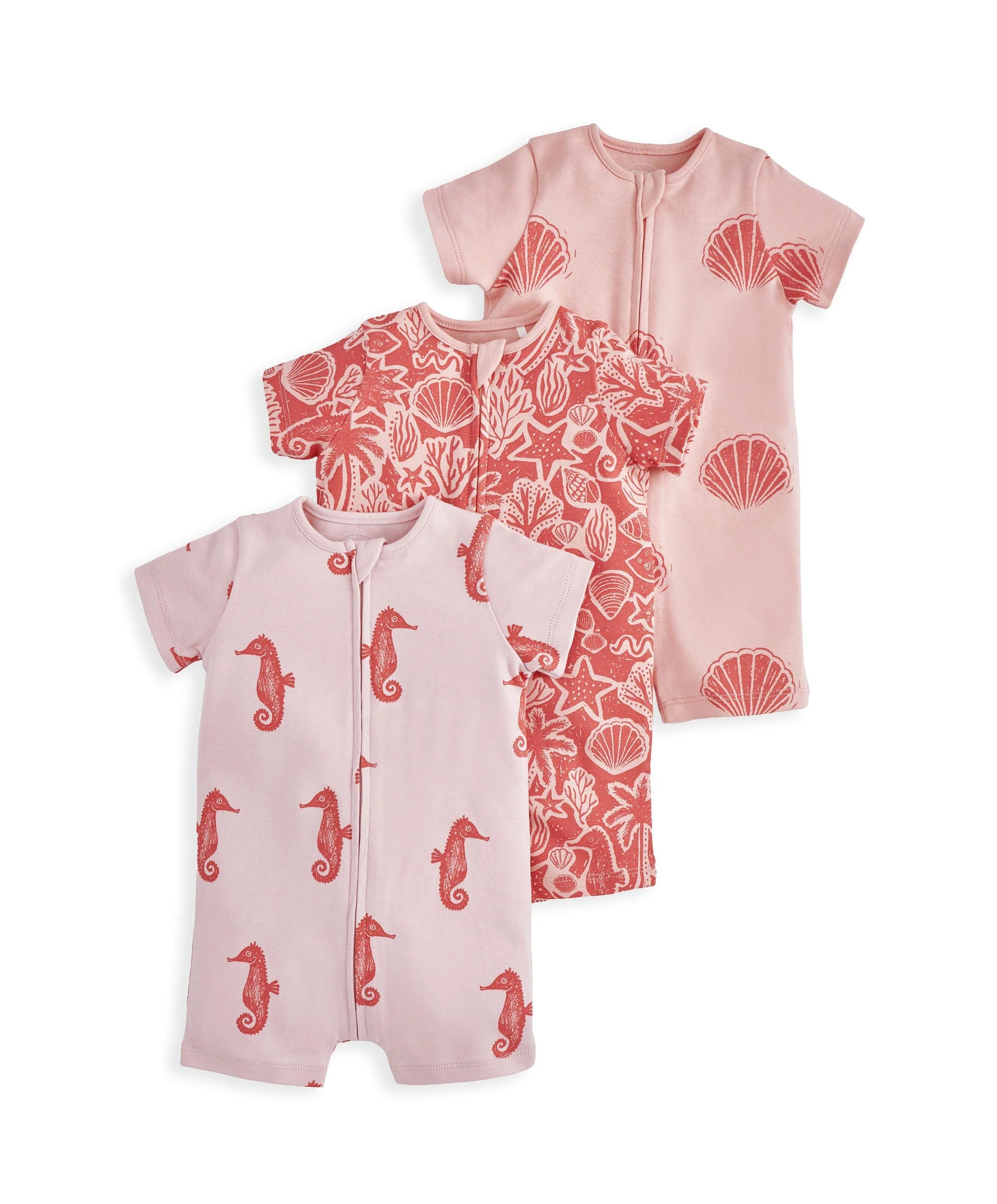 Seahorse Rompers (Pack of 3) - Image 2