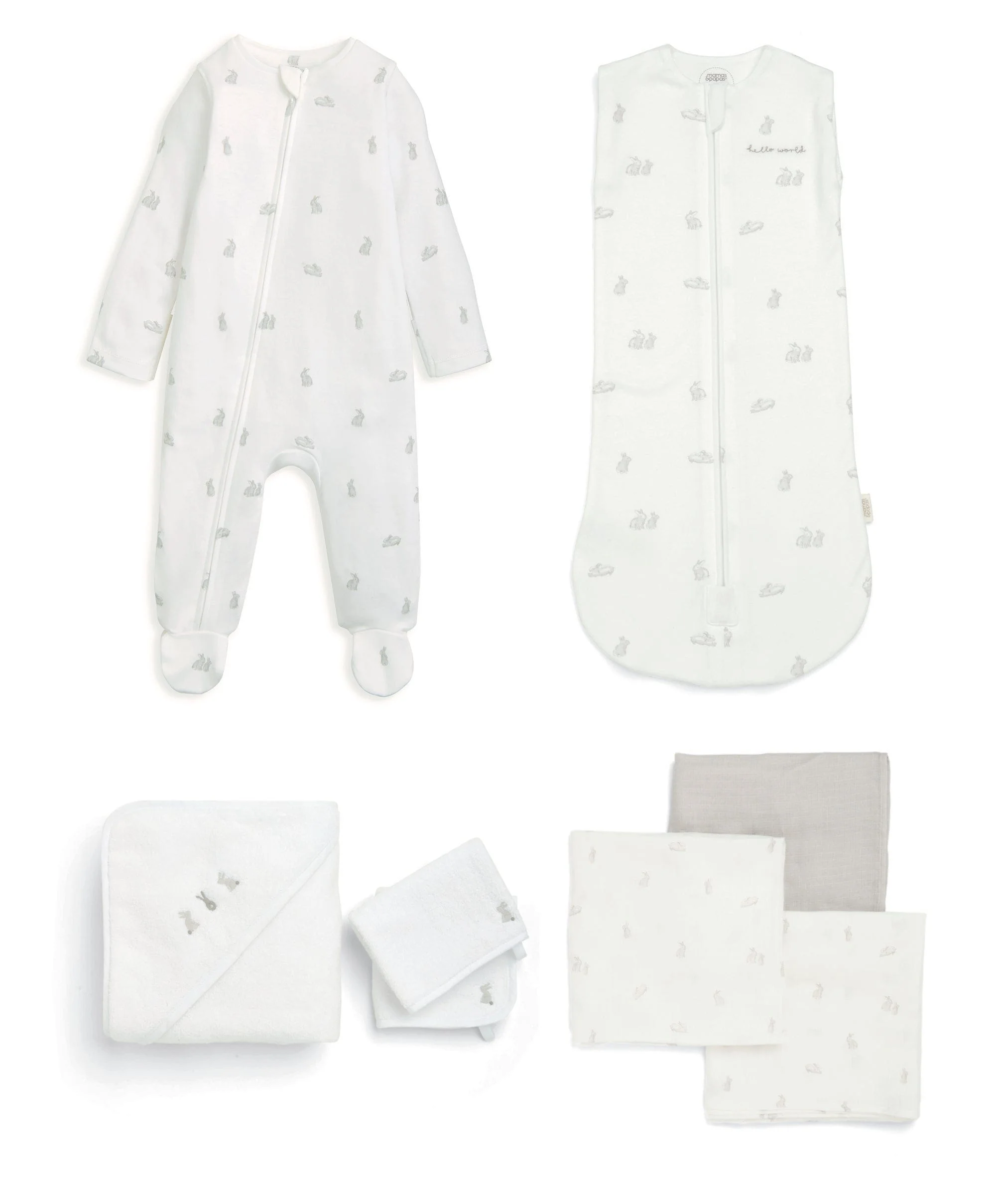 Bunny Swaddle Bundle (4 Pieces)