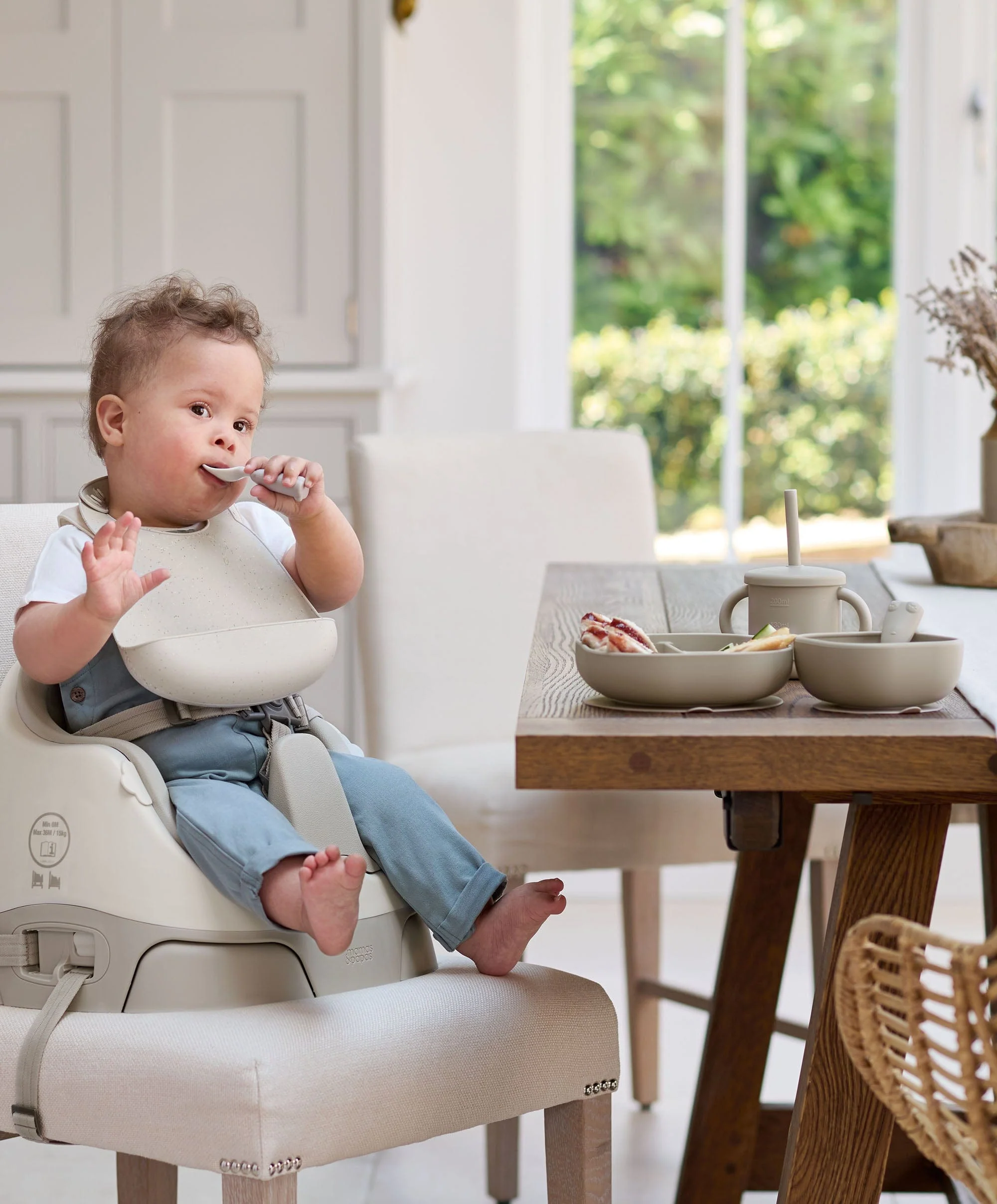 First Mealtime Silicone Set – Truffle - Image 3