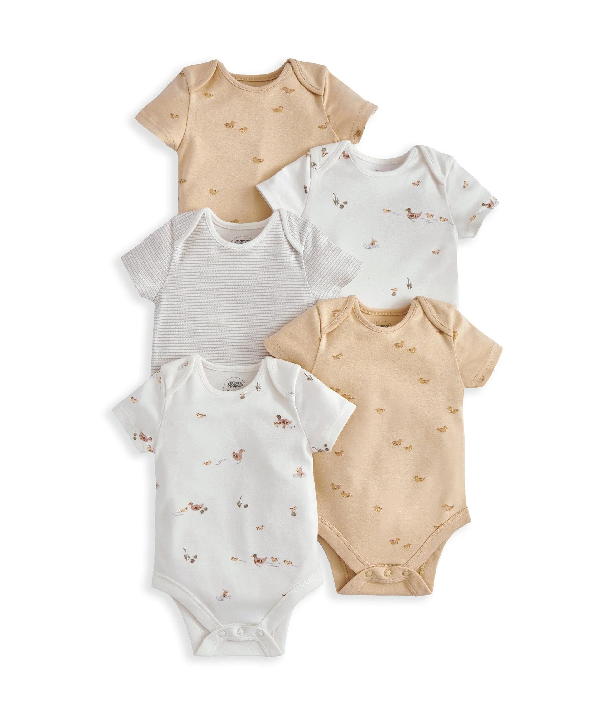 Duckling Short-Sleeved Bodysuits (Pack of 5) - Image 2