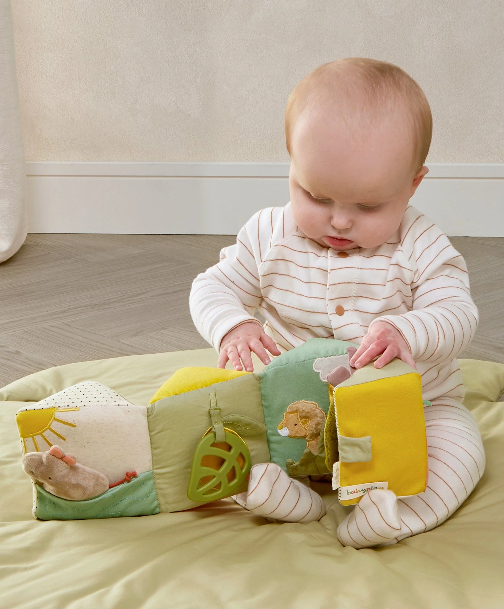 Babyplay Folding Activity Cube Toy - Image 4