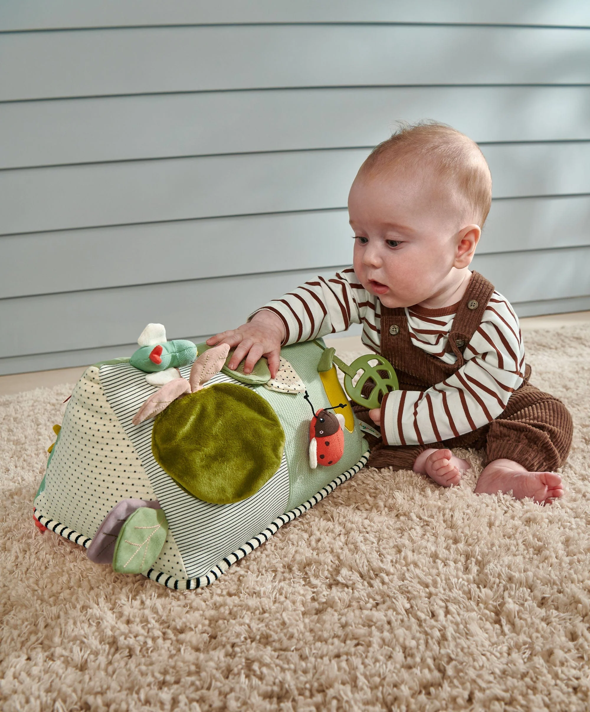 BabyPlay Wildlife Activity Triangle Toy - Image 6