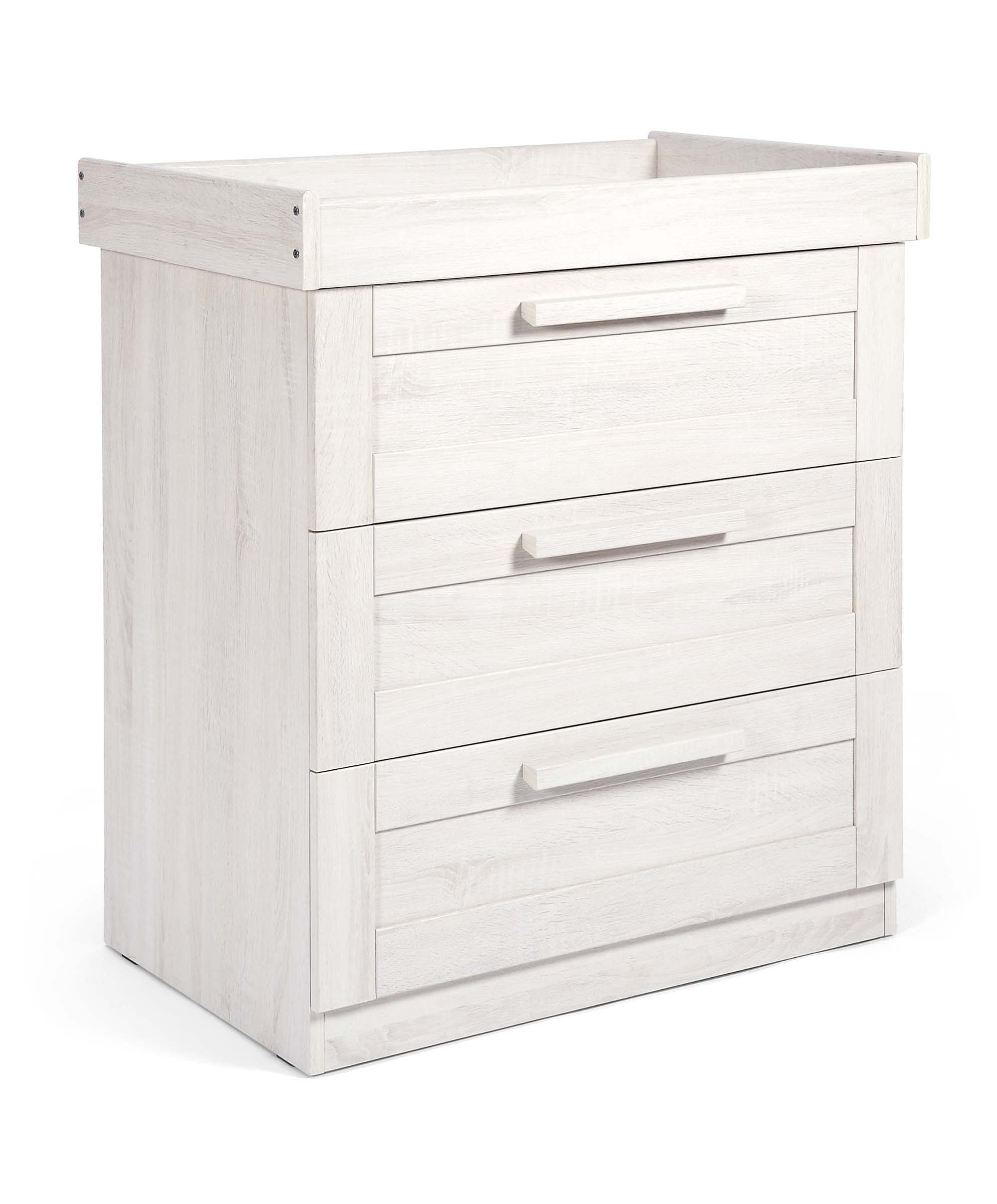 Atlas 2 Piece Cotbed Set with Dresser Changer - Nimbus White - Image 22