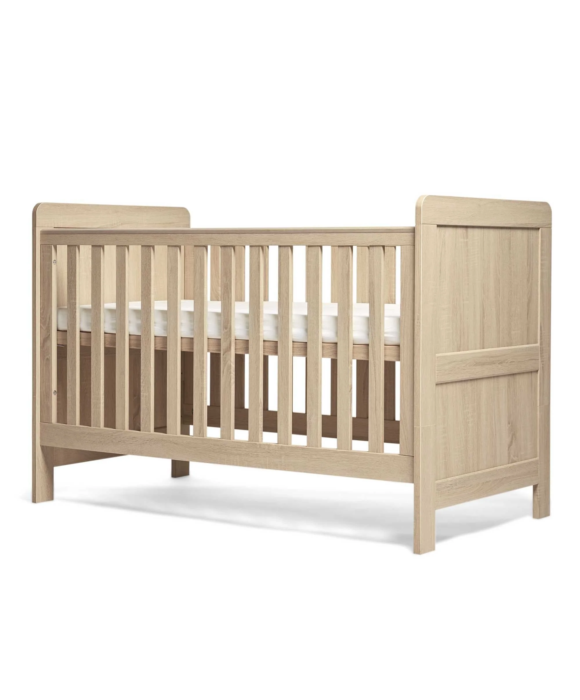 Atlas 2 Piece Cotbed Set with Dresser Changer - Light Oak - Image 24