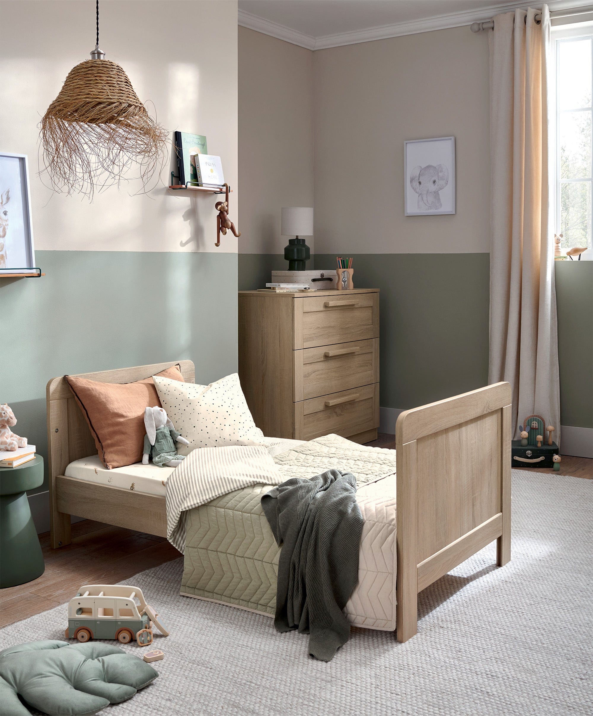 Atlas Cotbed - Light Oak - Image 11