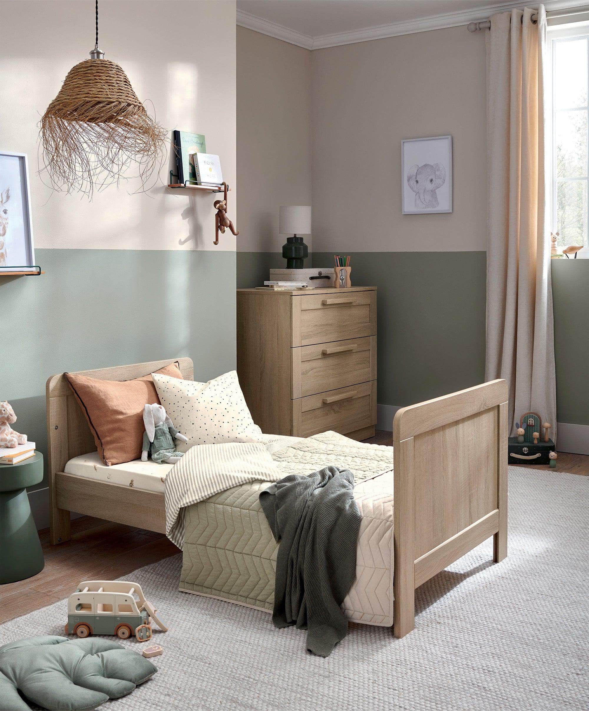 Atlas Cotbed - Light Oak - Image 3