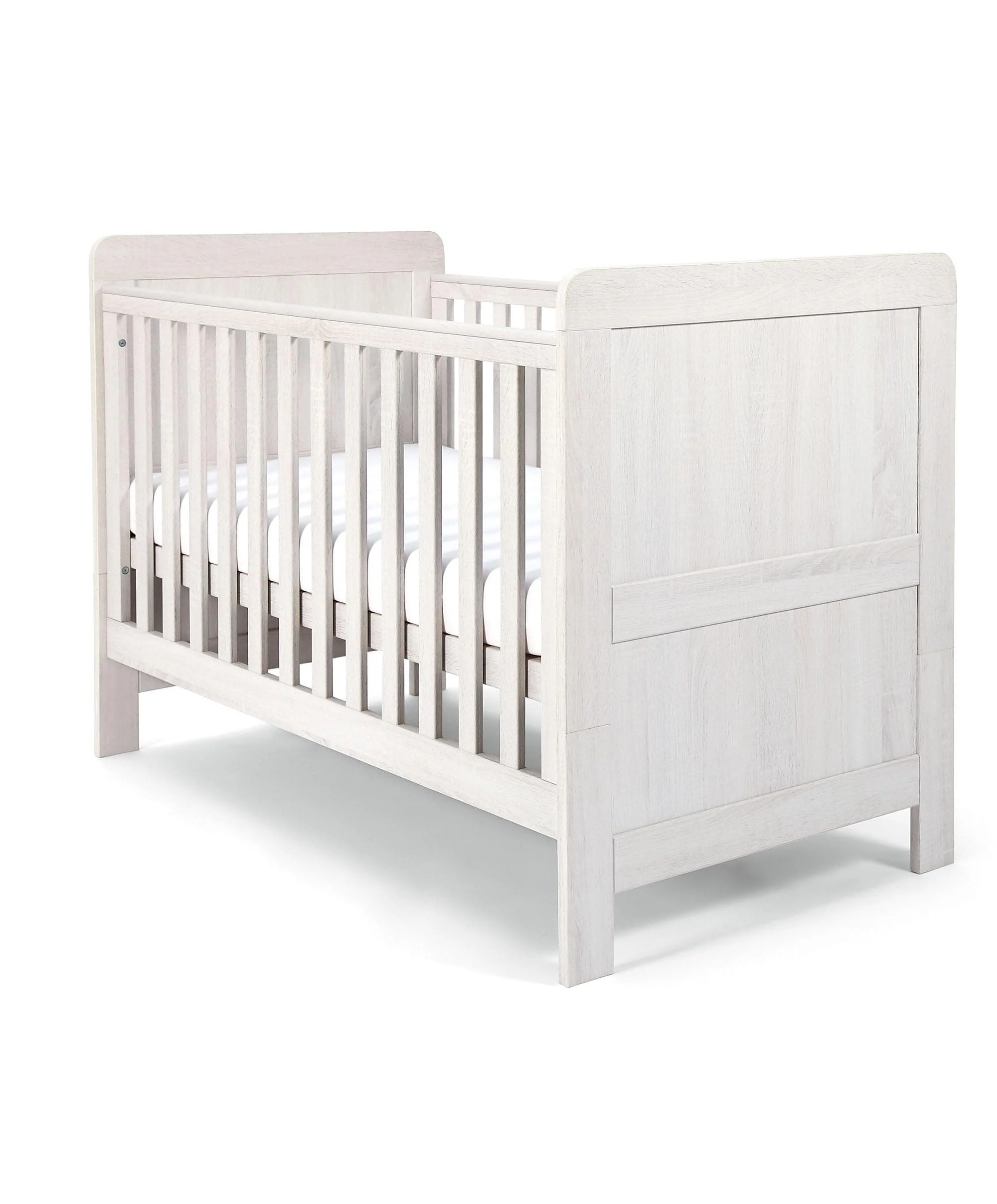 Atlas Cotbed & Luxury Hybrid Twin Mattress Bundle - Nimbus White - Image 7