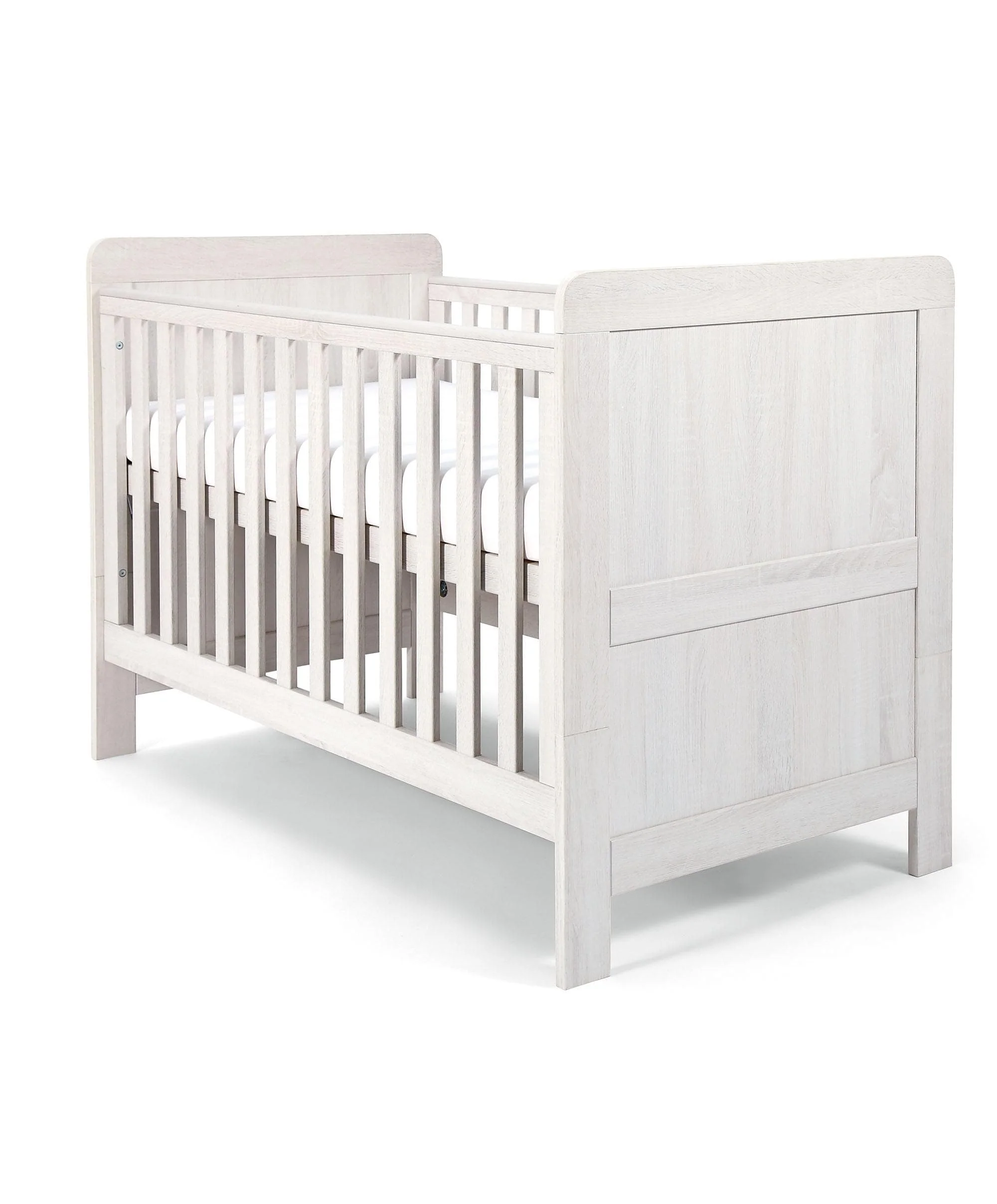 Atlas Cotbed & Premium Pocket Spring Mattress Bundle - Nimbus White - Image 6
