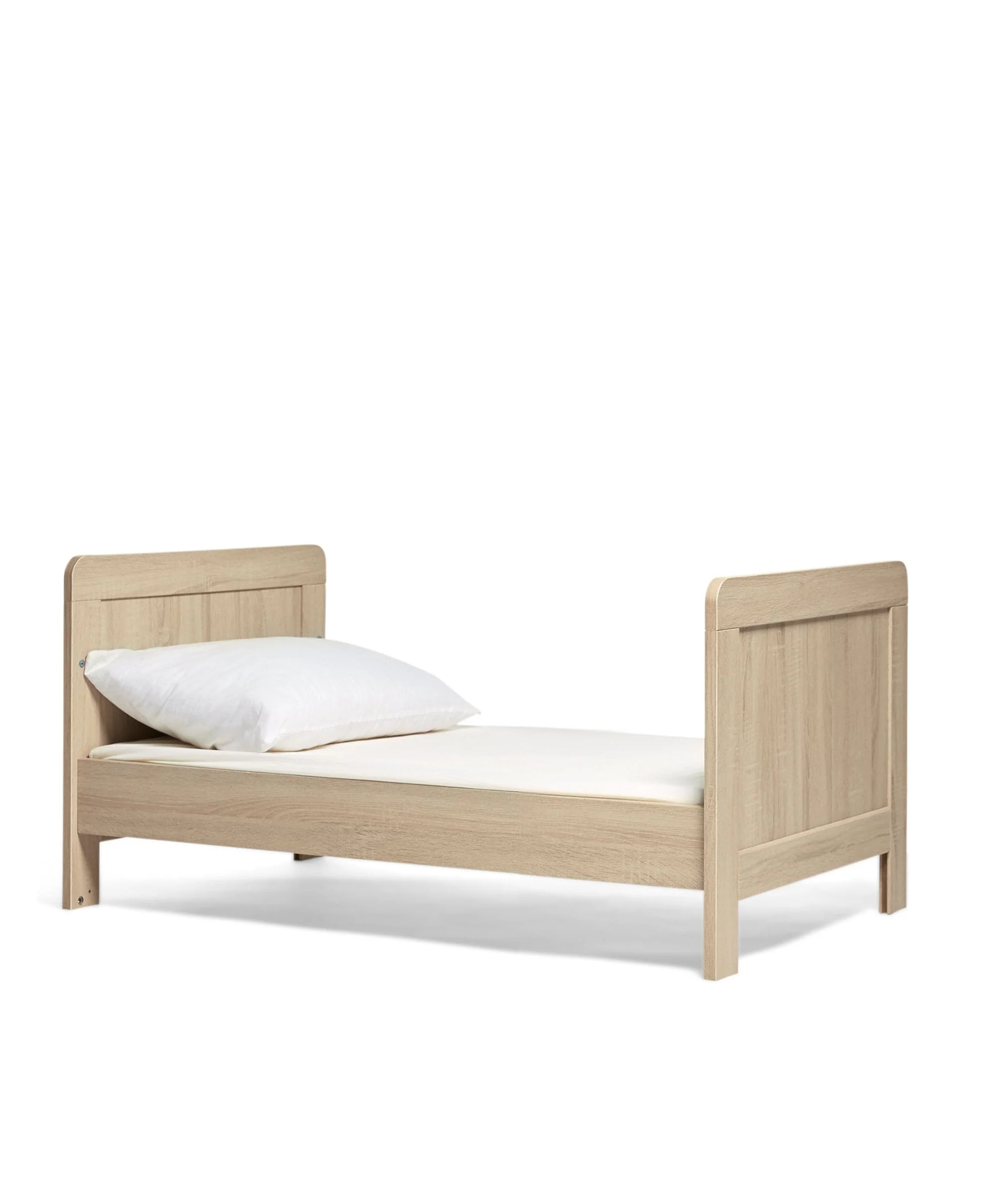 Atlas 2 Piece Small Cotbed Set with Dresser Changer - Light Oak - Image 3