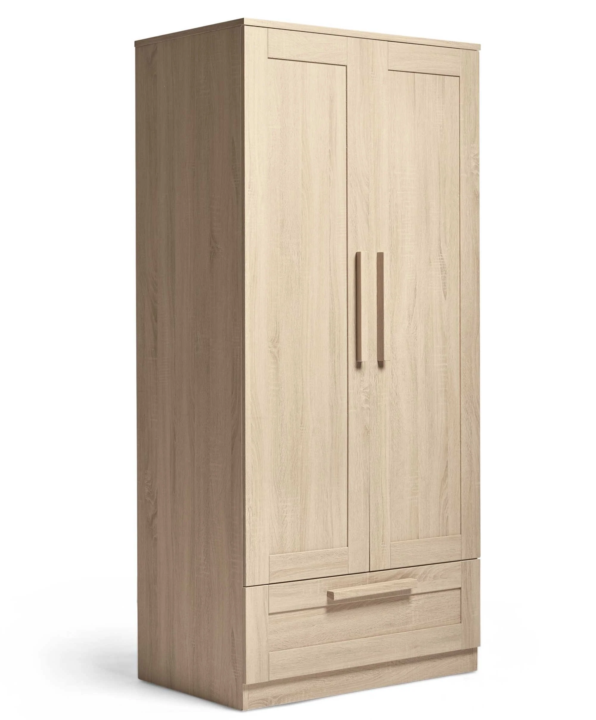 Atlas Wardrobe - Light Oak - Image 8
