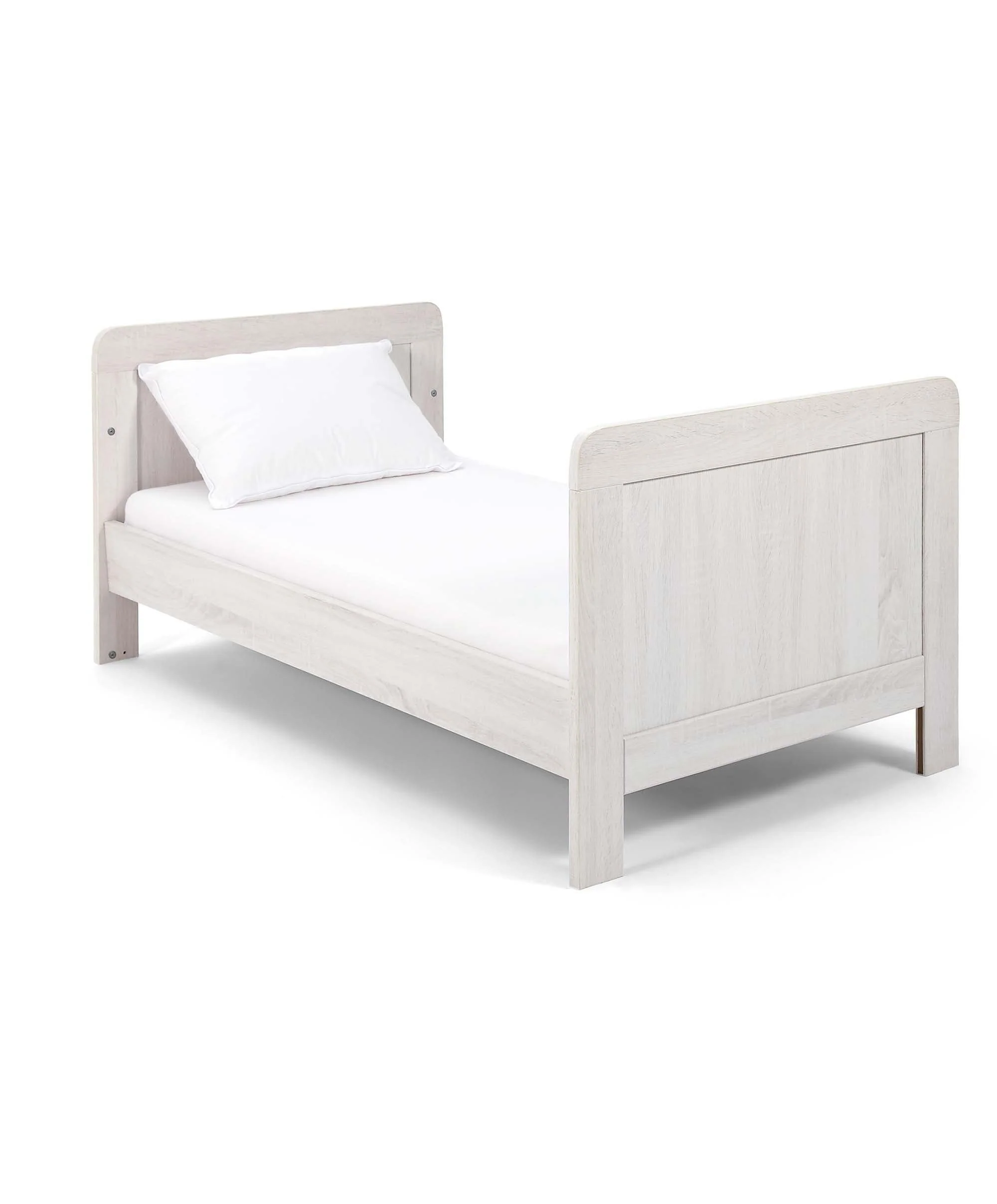 Atlas Nursery Bundle with Lua Bedside Crib (6 Piece) – White - Image 4
