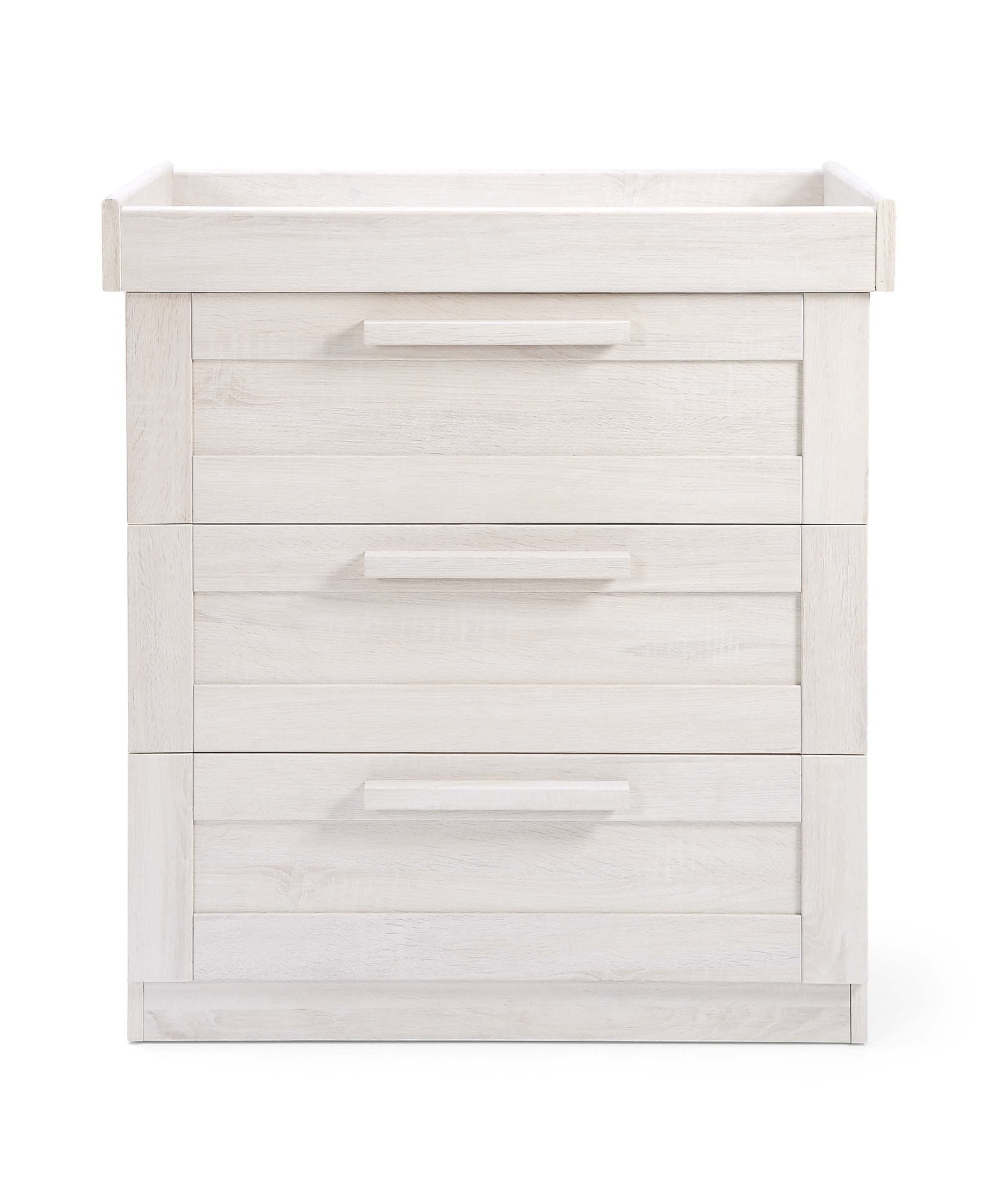 Atlas Nursery Bundle with Lua Bedside Crib (6 Piece) – White - Image 7
