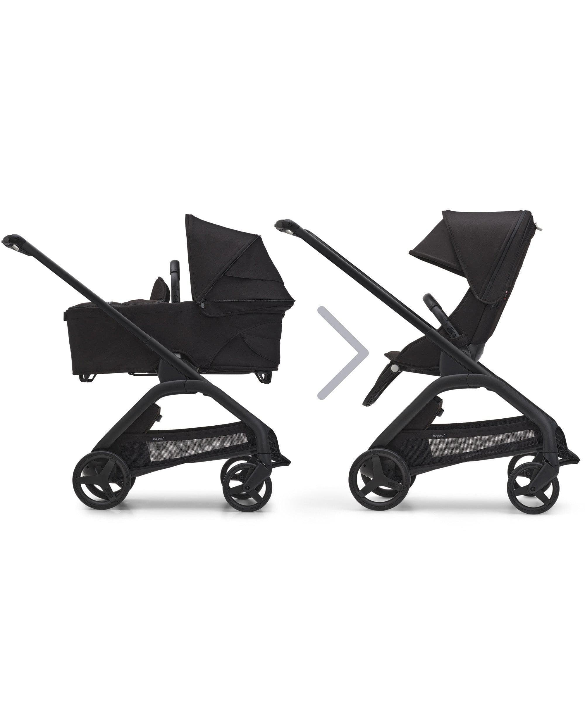 Bugaboo Dragonfly Pushchair Essential Bundle - Black - Image 3