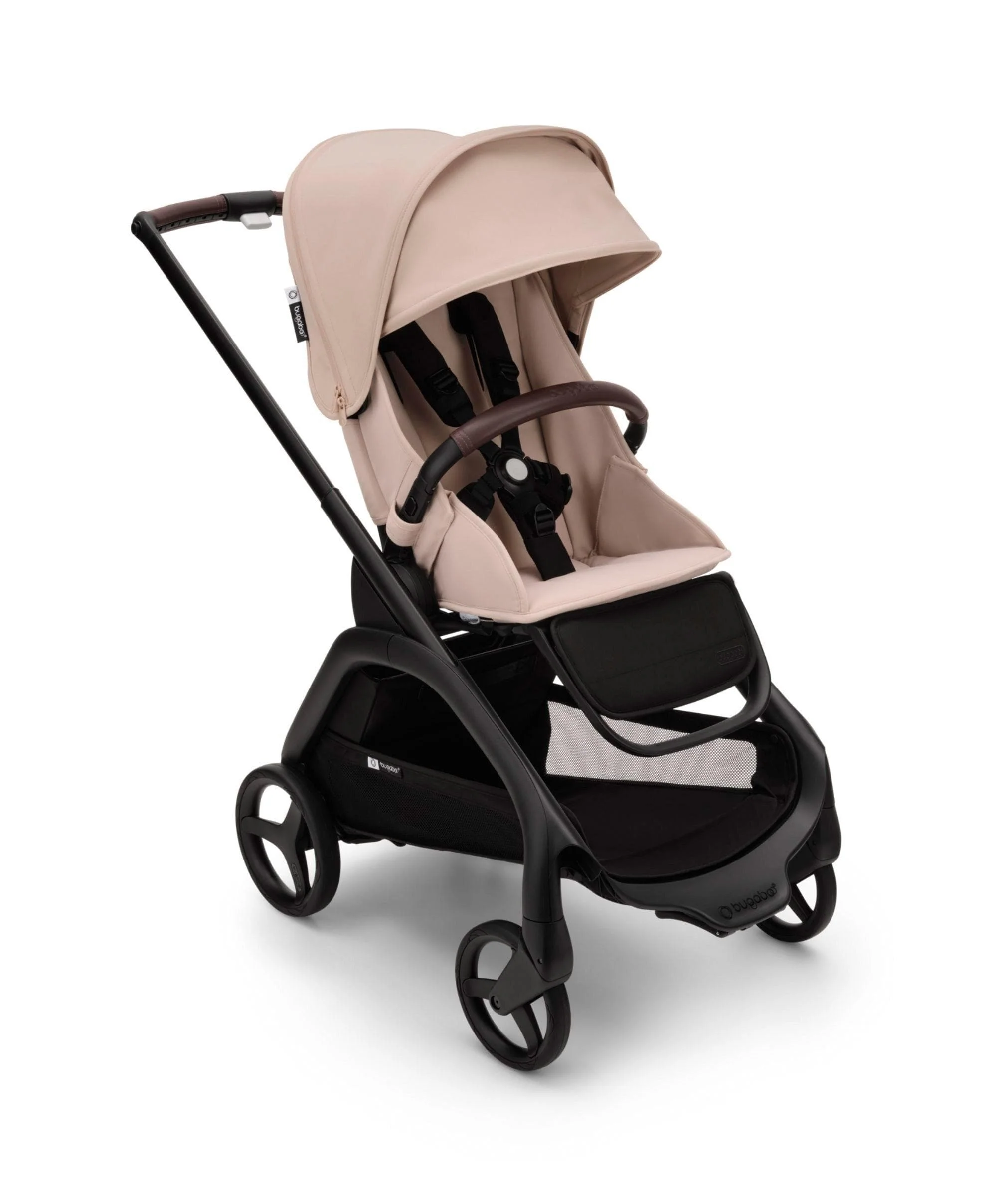 Bugaboo Dragonfly Pushchair Bundle with Cloud T Car Seat & Base - Taupe - Image 2