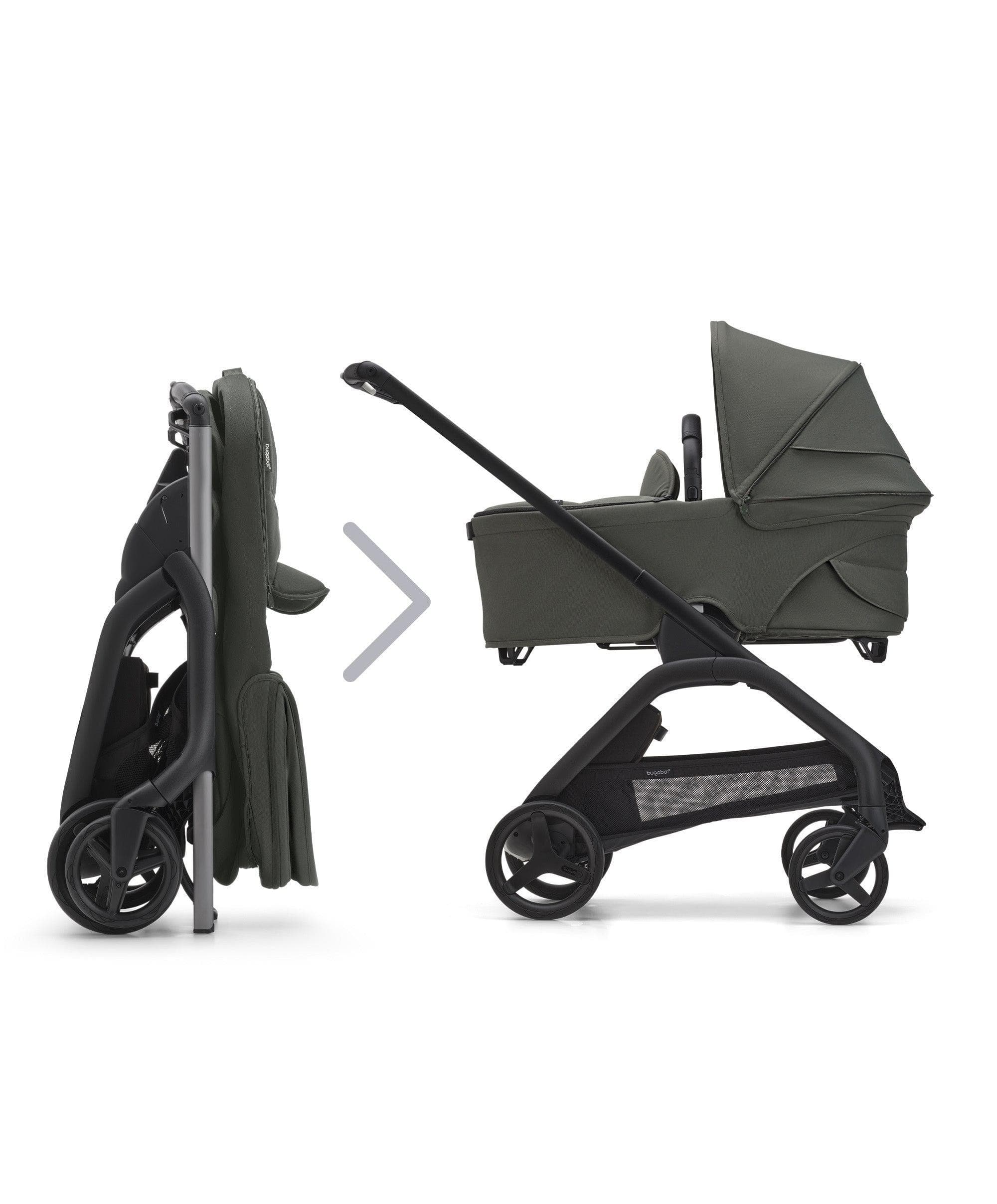 Bugaboo Dragonfly Complete Stroller Bundle With Cybex Cloud T i-Size Rotating Baby Car Seat & Base (8 Pieces) - Image 3
