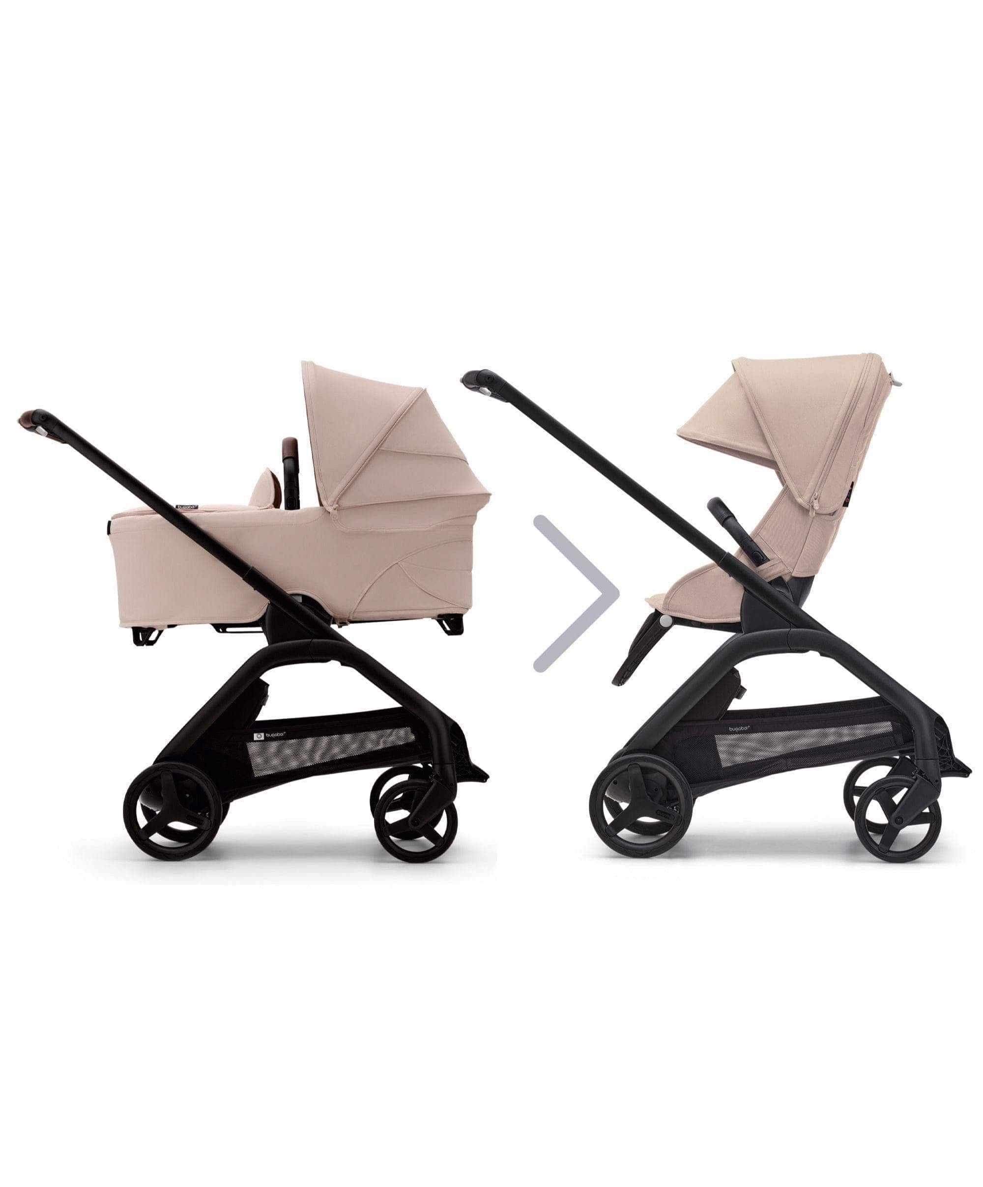 Bugaboo Dragonfly Pushchair Bundle with Maxi-Cosi Pebble 360 Pro² Car Seat & Base - Taupe - Image 5
