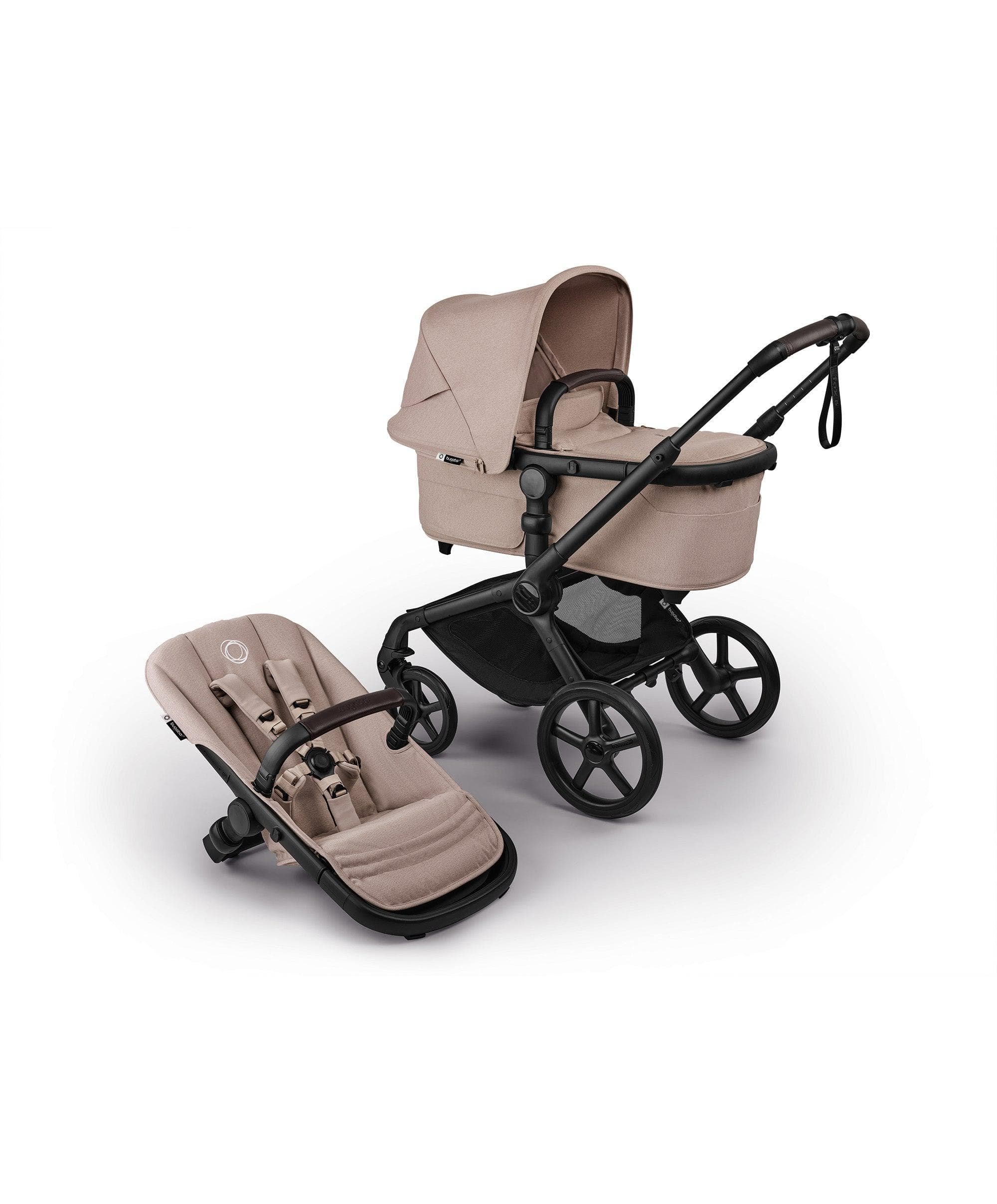 Bugaboo Fox 5 Renew Complete Pushchair Bundle with Maxi-Cosi Pebble 360 Pro2 Car Seat (8 Pieces) - Taupe Melange - Image 2