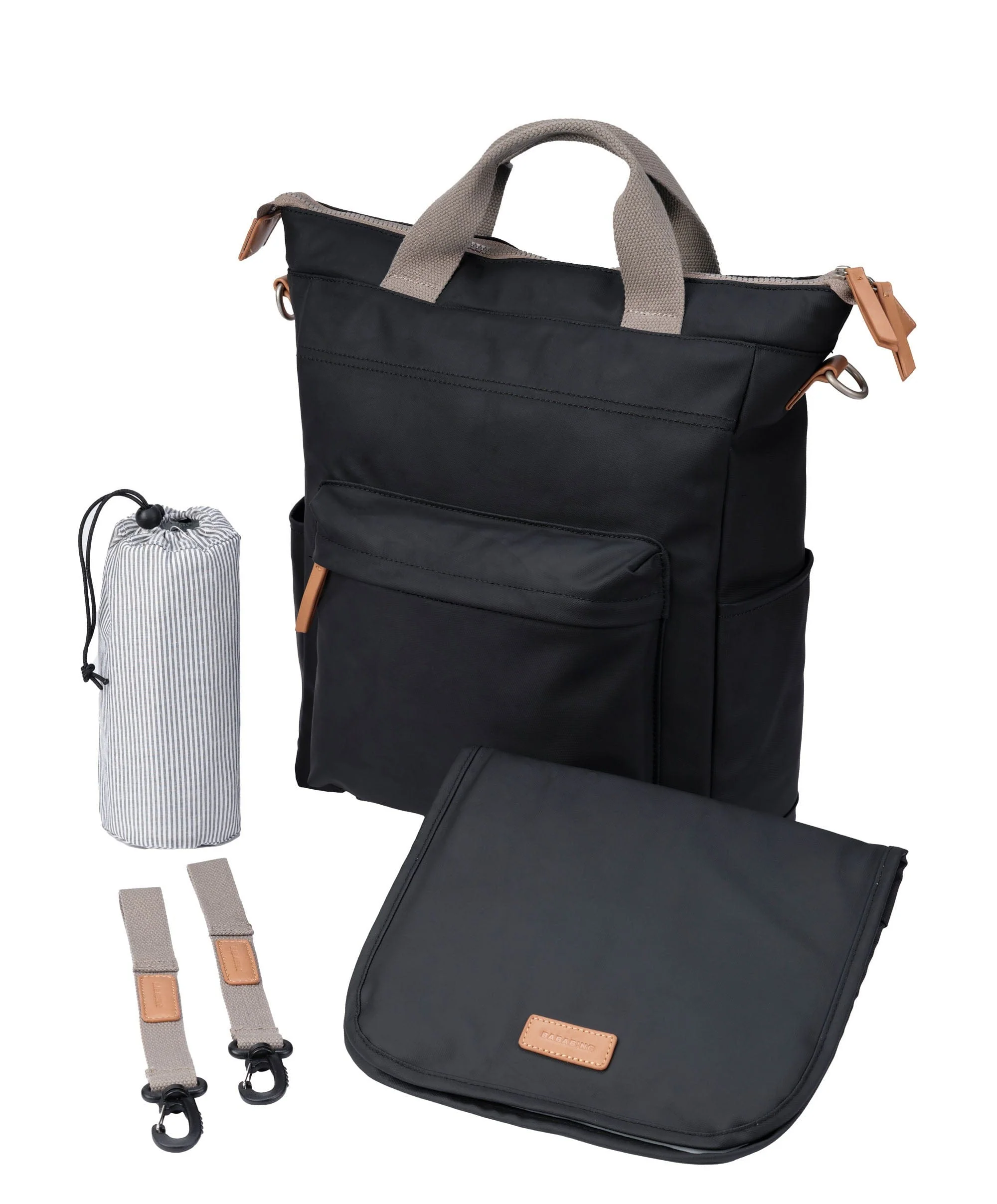 Bababing Daytripper Pac Changing Bag - Black - Image 9