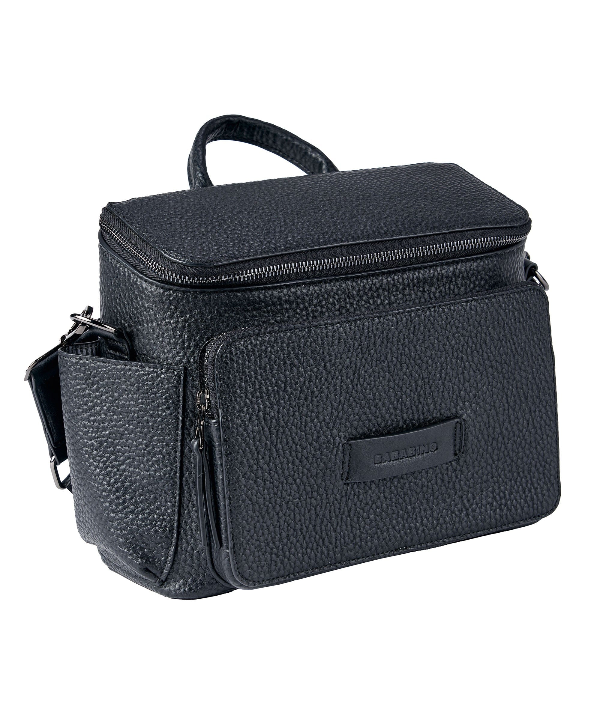 Bababing Isla Cross Body Vegan Leather Daypac - Black - Image 4