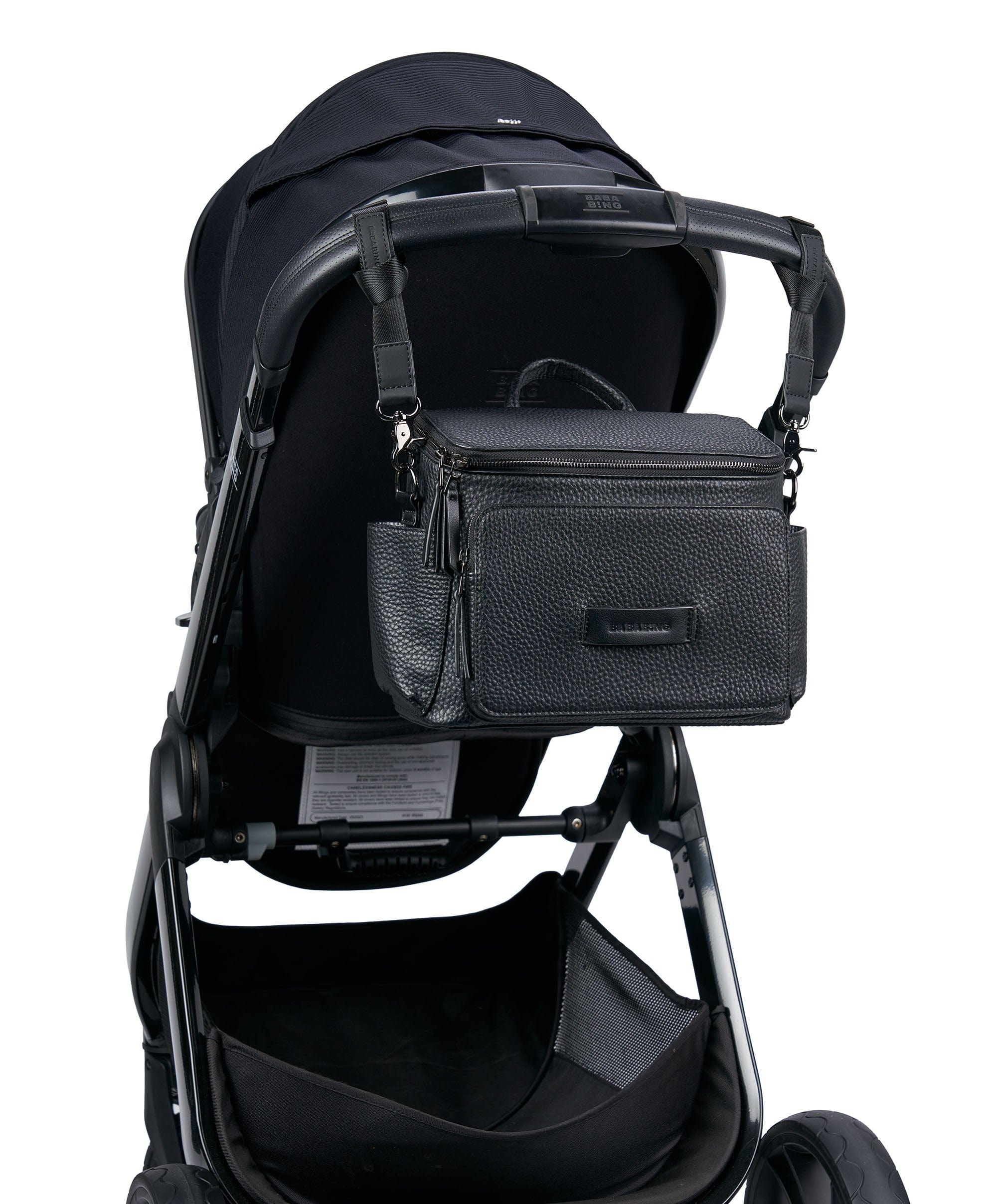 Bababing Isla Cross Body Vegan Leather Daypac - Black - Image 5
