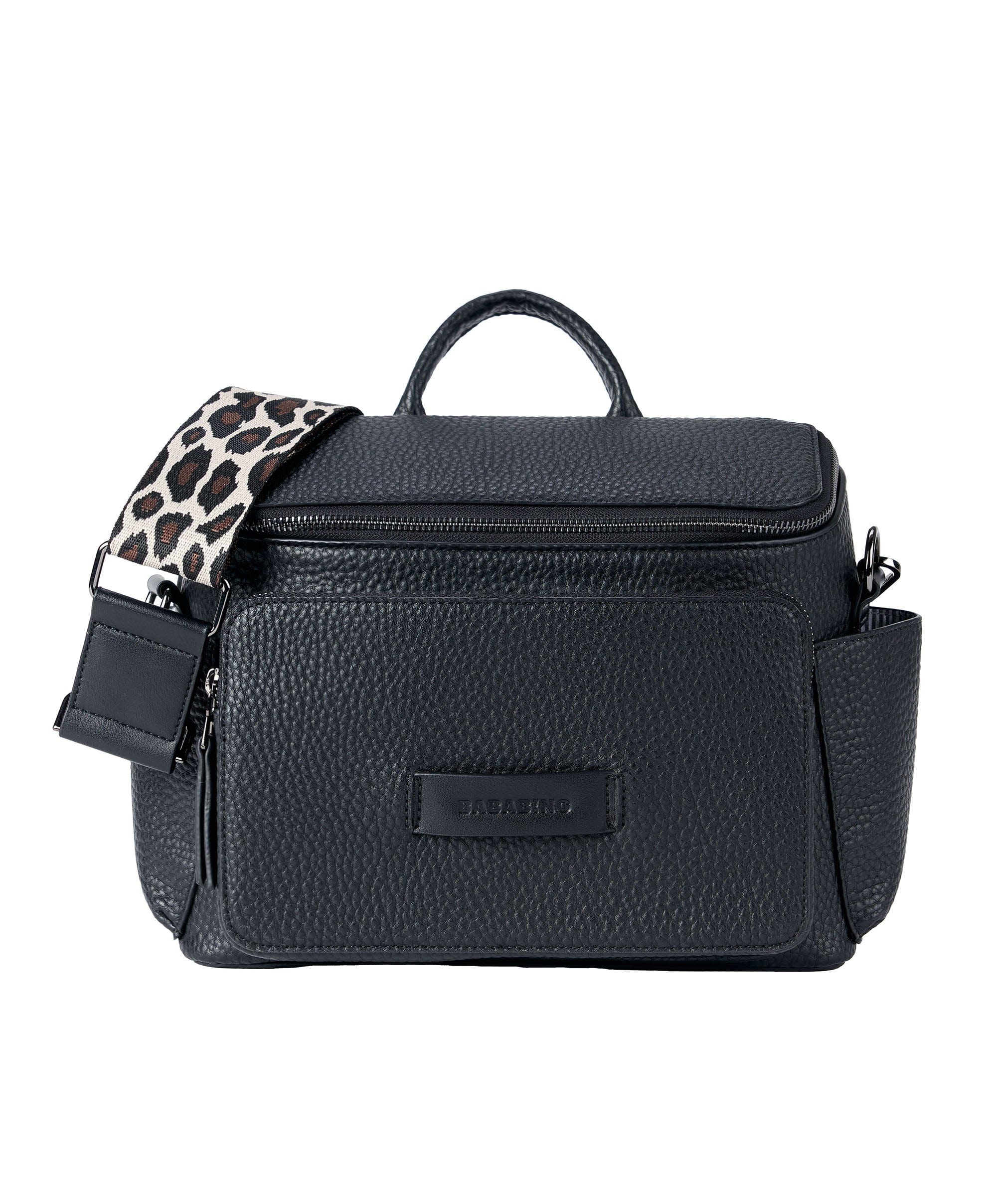 Bababing Isla Cross Body Vegan Leather Daypac - Black - Image 9