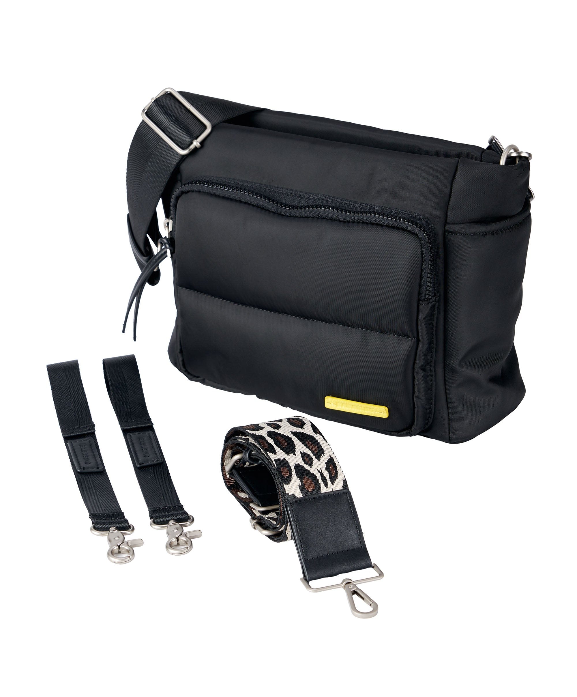 Bababing Joey Cross Body Organiser - Black - Image 4