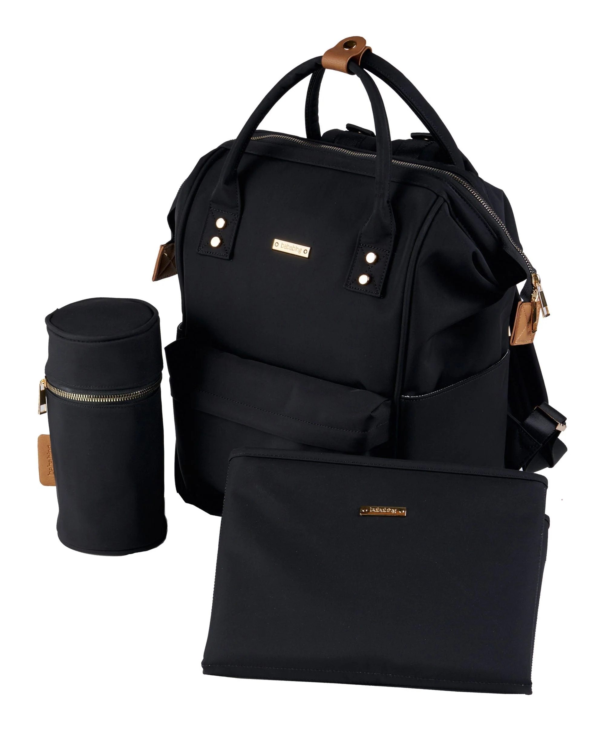 Bababing Mani Changing Backpack - Black - Image 7