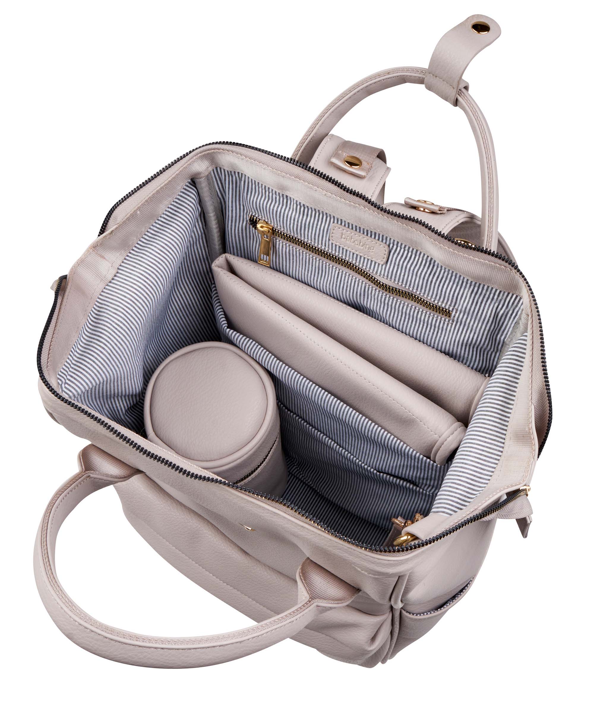 Bababing Mani Changing Backpack - Blush Grey - Image 5