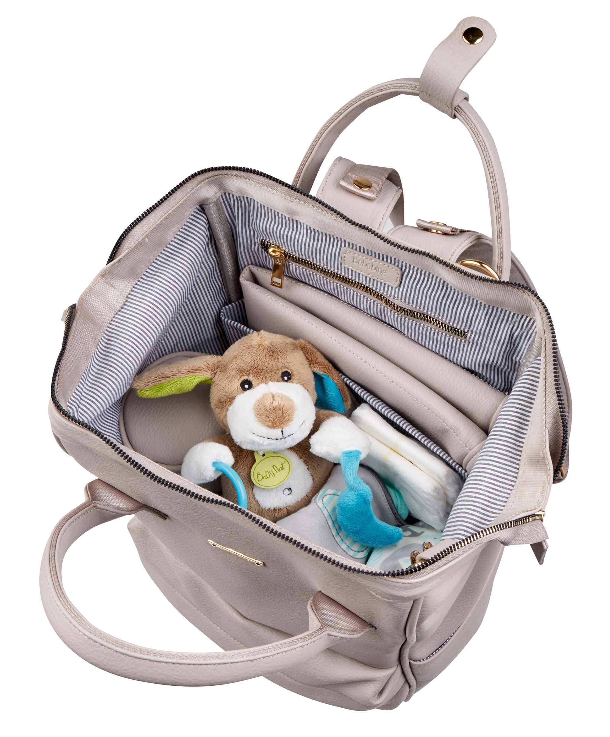 Bababing Mani Changing Backpack - Blush Grey - Image 6