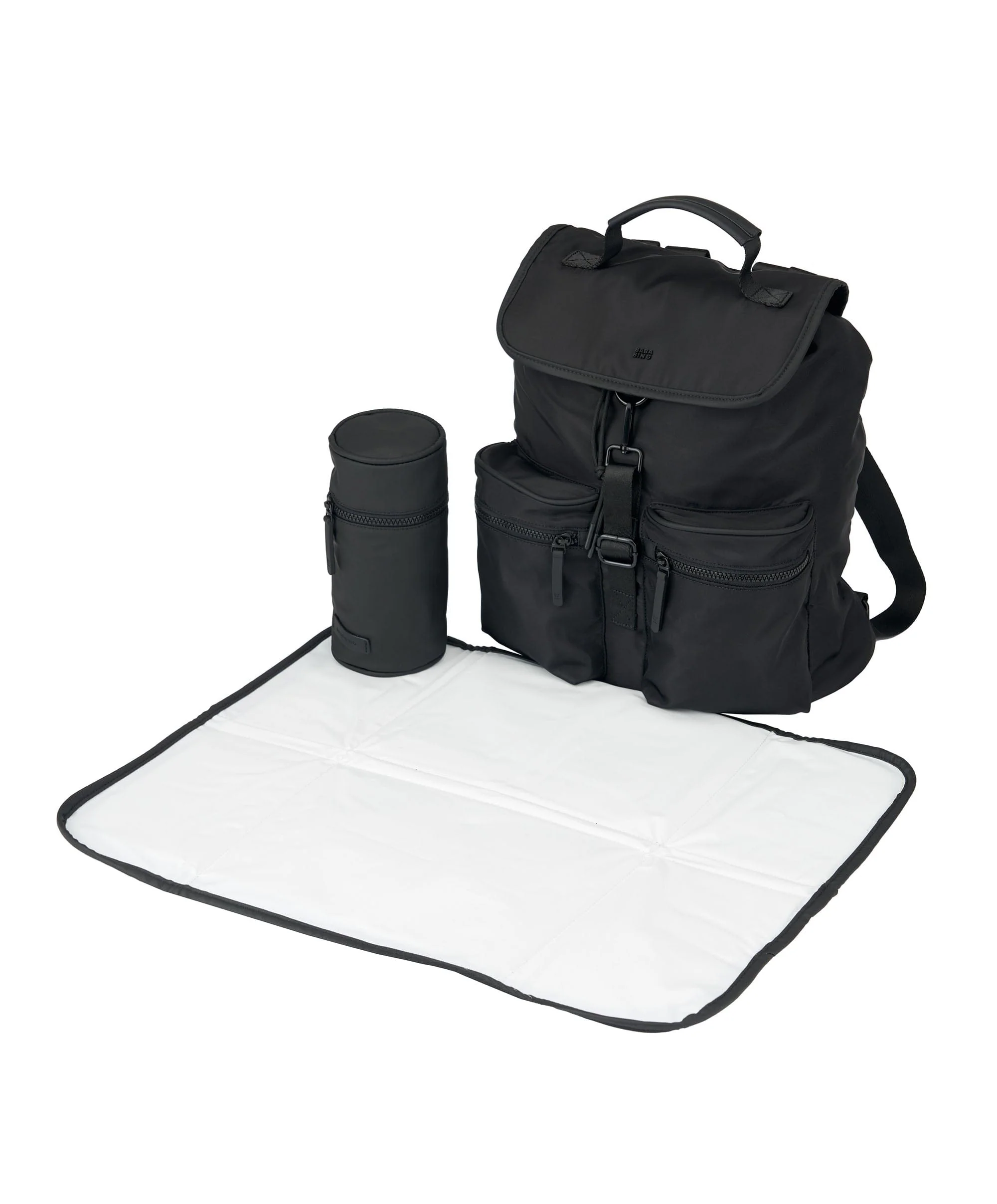 Bababing Changing Backpack - Black - Image 10